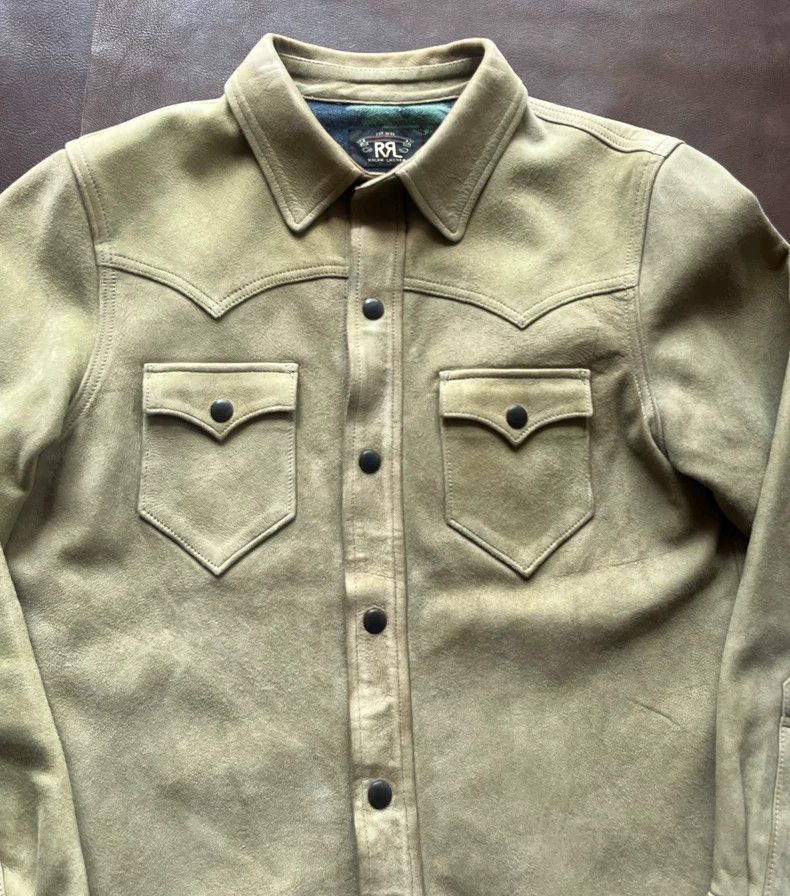 RRL Ralph Lauren RRL Ralph Lauren Leather shirt, western leather jacket, ve Size US S / EU 44-46 / 1 - 2 Thumbnail