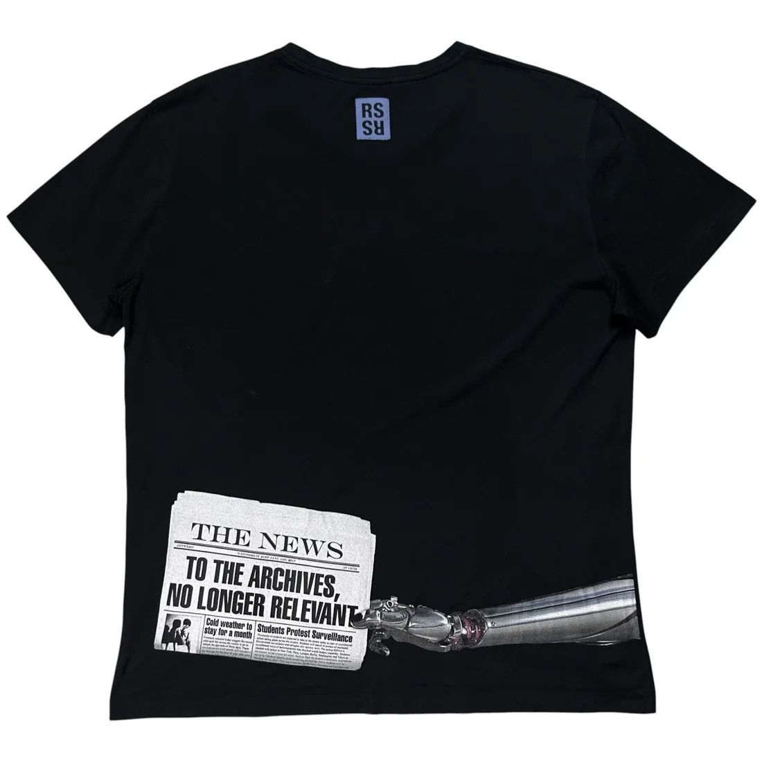 05AW RAF SIMONS 10th Anniversary Tシャツ Raf Simons AW05 Raf Simons 10th Anniversary Isetan Japan Tshirt