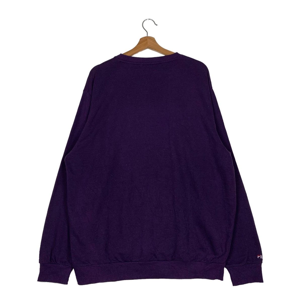 Fila FILA Big Logo Purple Crewneck Sweatshirts #0818-C37 Size US XXL / EU 58 / 5 - 7 Thumbnail