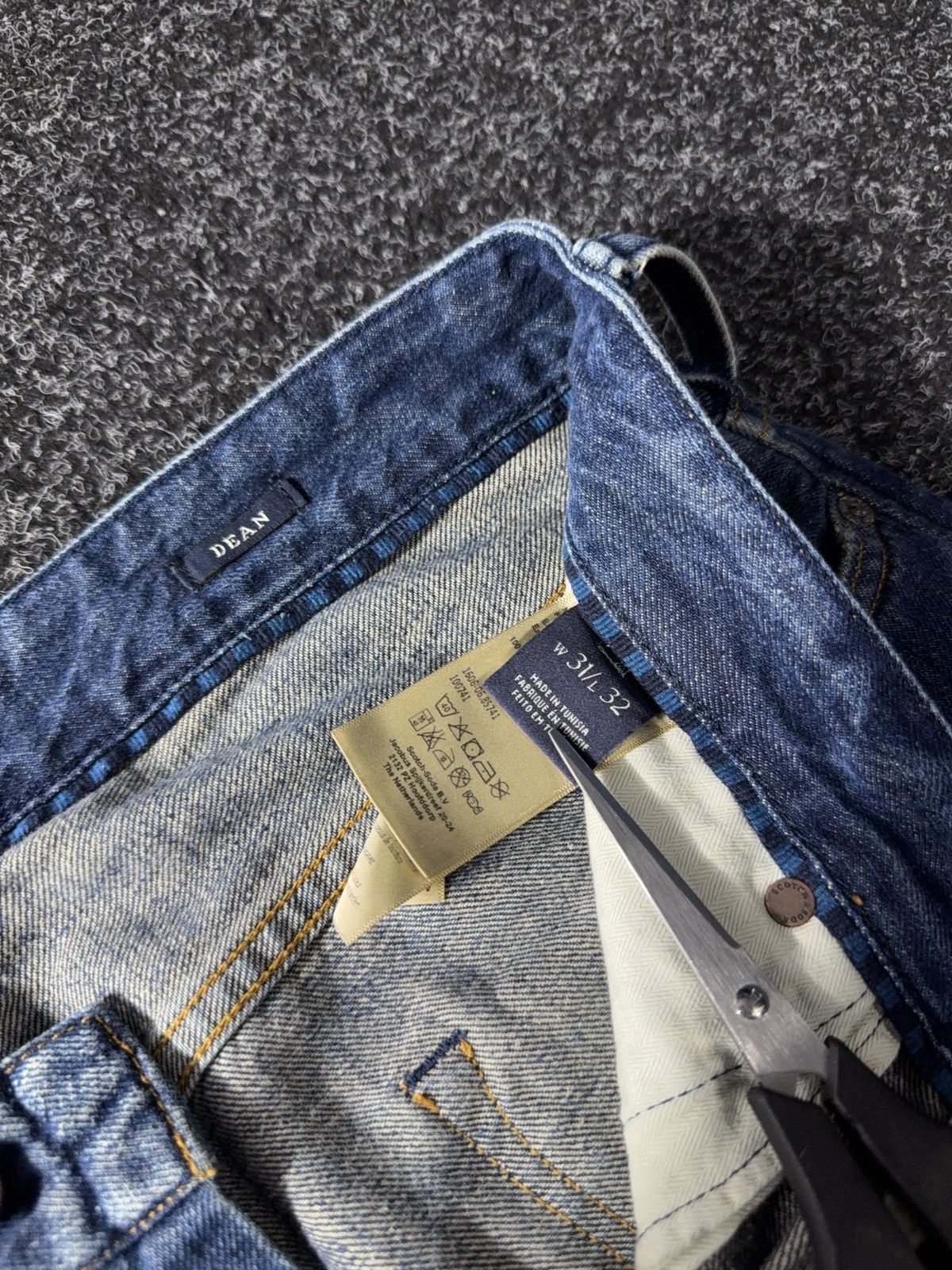 If Six Was Nine × Scotch & Soda × Vintage Distressed 2000s Scotch & Soda denim pants jeans y2k style Size US 31 - 7 Thumbnail