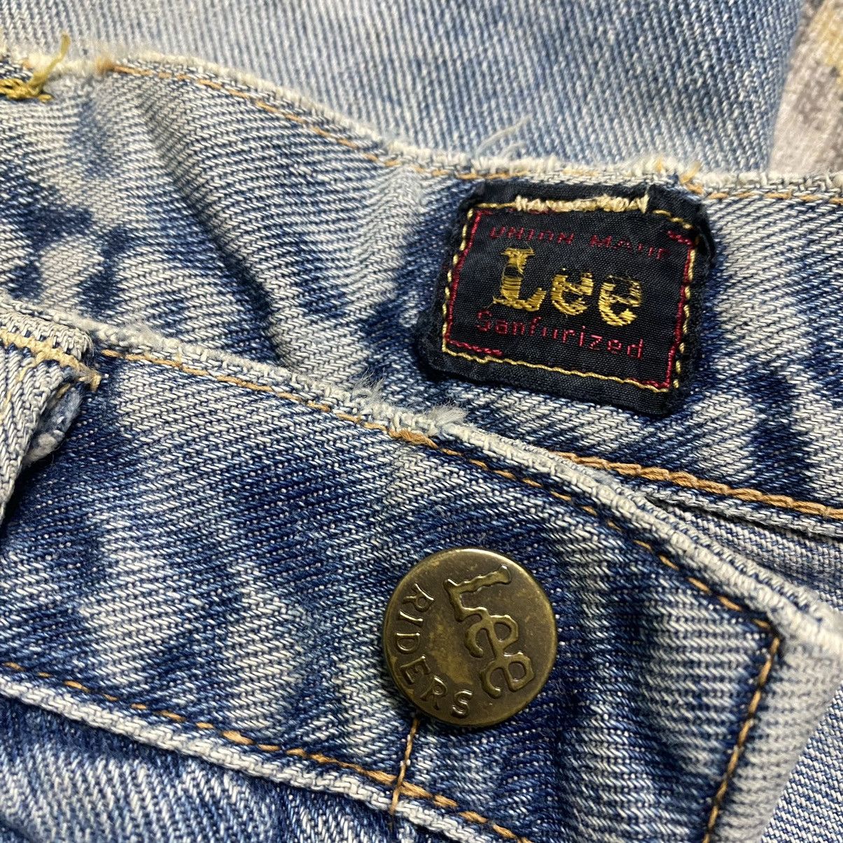 Lee Vintage LEE RIDER Denim Selvedge Jeans Size US 29 - 18 Thumbnail