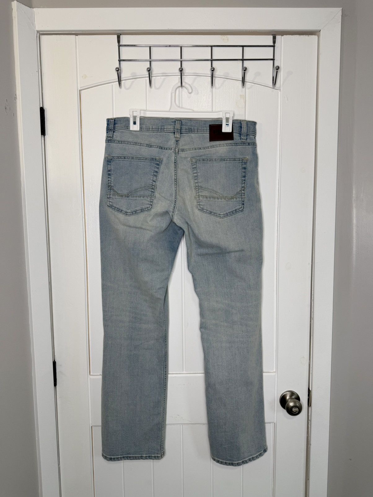 Other Reclaim Regular Bootcut Stretch Blue Jeans 34X32 Size US 34 / EU 50 - 5 Thumbnail