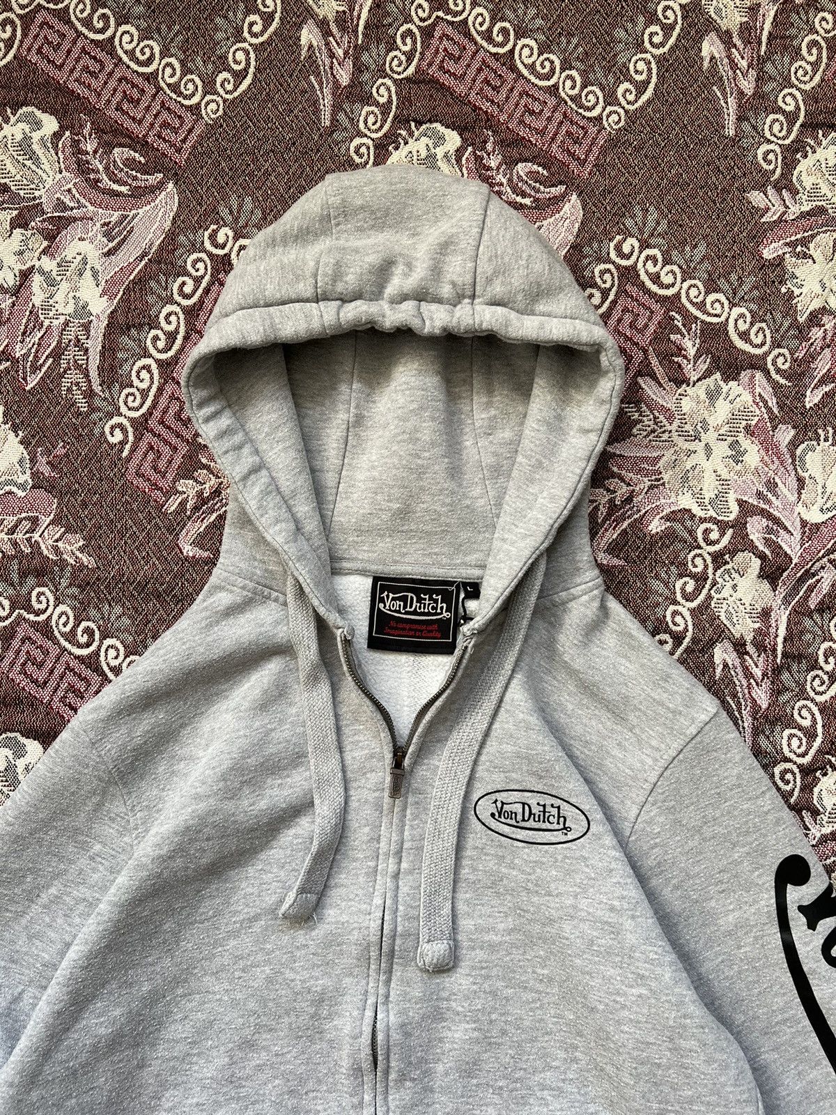 Vintage × Von Dutch Y2K Von Dutch Vintage Hoodie Full Zip Size US L / EU 52-54 / 3 - 4 Thumbnail