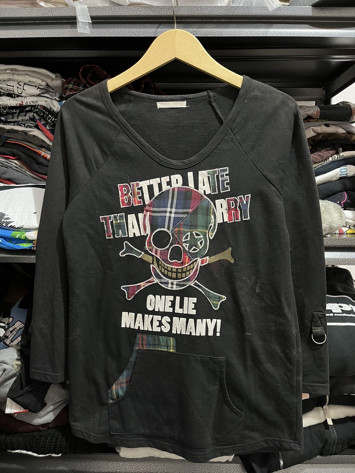 Hysteric Glamour Gf poem skull pocket LS Size US S / EU 44-46 / 1 - 1 Thumbnail