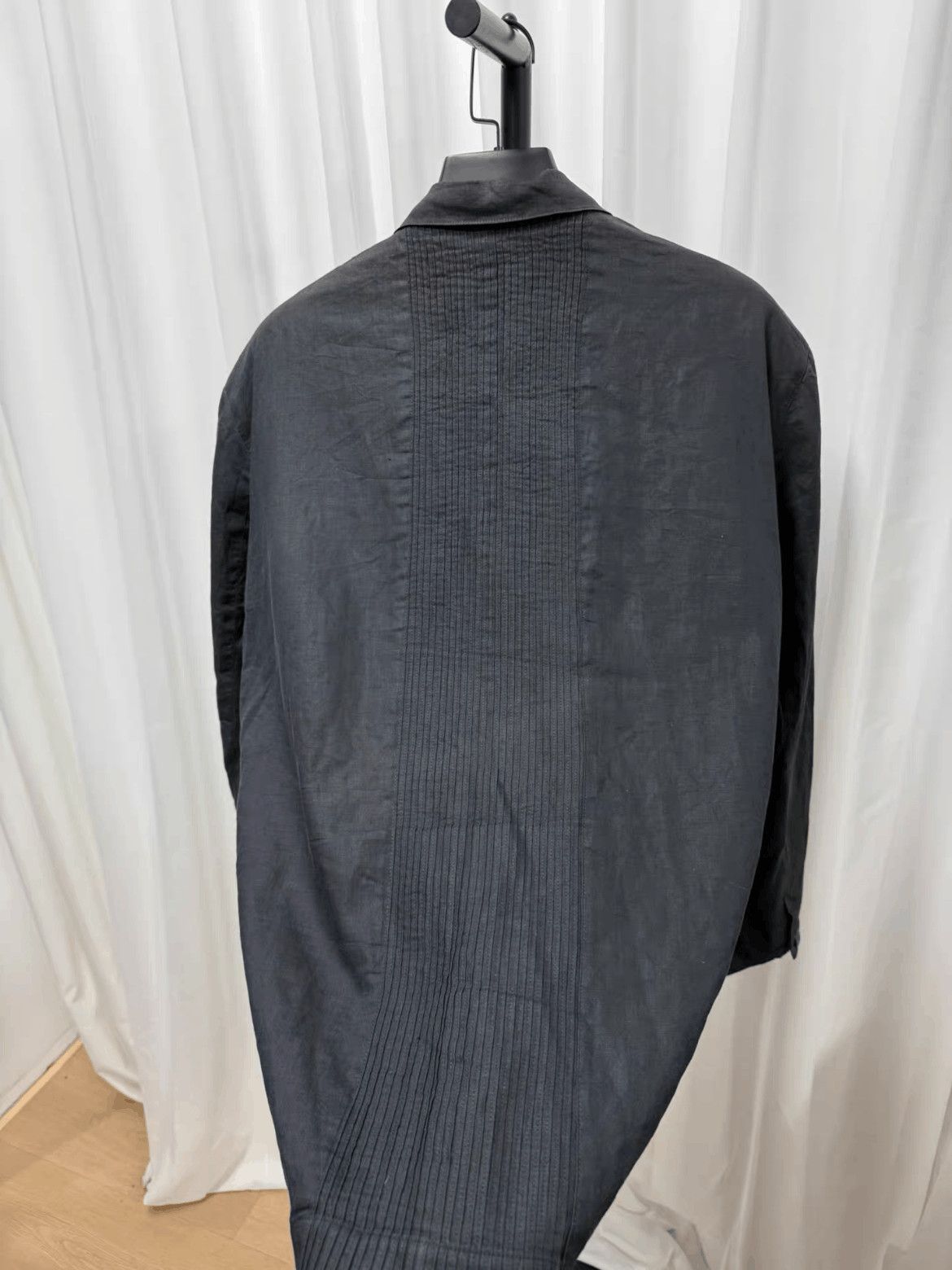 Issey Miyake Issey Miyake Vintage Issey Miyake Men Winkled Jacket-2506 Size US L / EU 52-54 / 3 - 6 Thumbnail