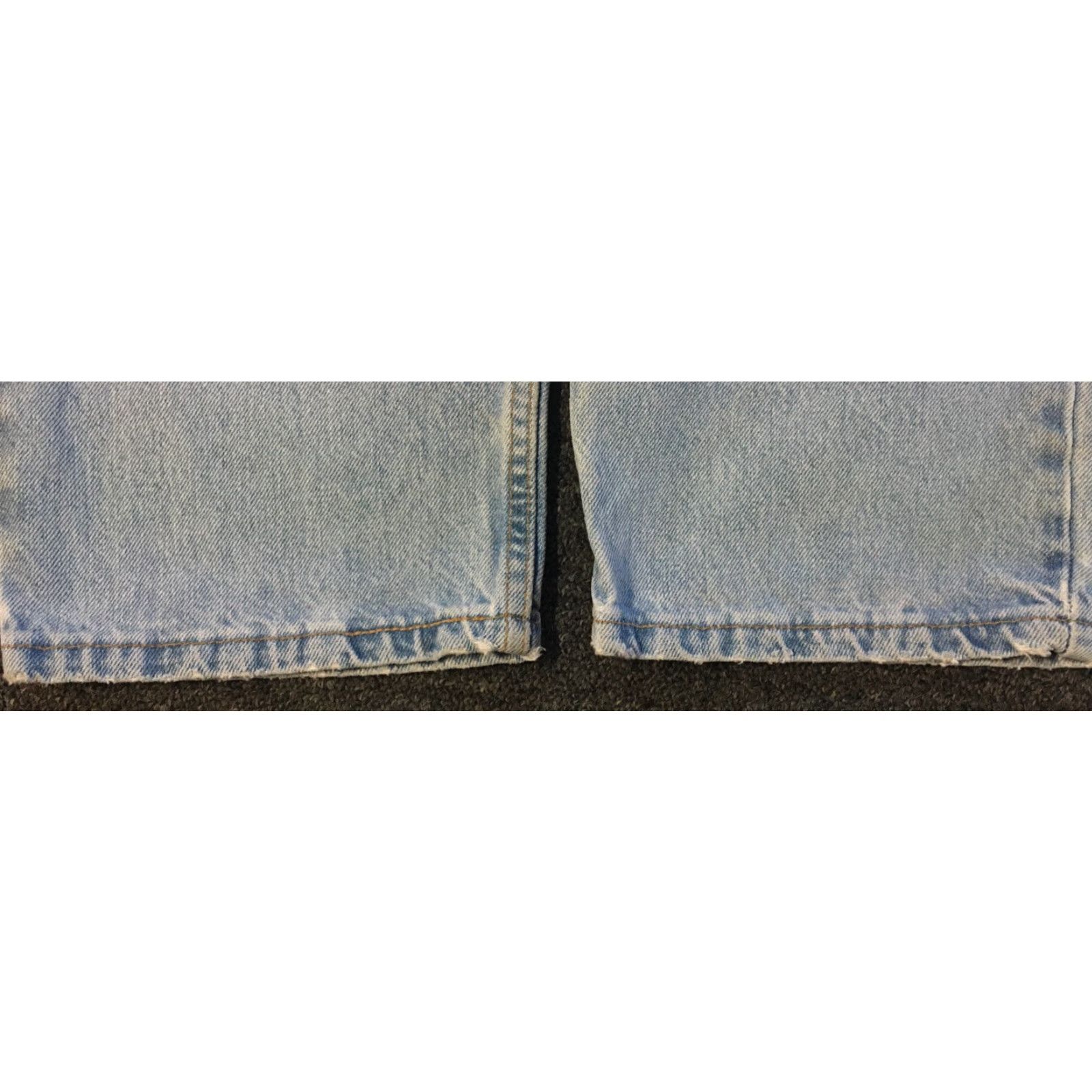 Levi's VINTAGE Levi's 550 Jeans 35/36 Distressed Blue USA 80s 90s Grunge Biker Punk Levi's 550 Jeans Men Regular 36in Inseam Size US 35 - 6 Thumbnail