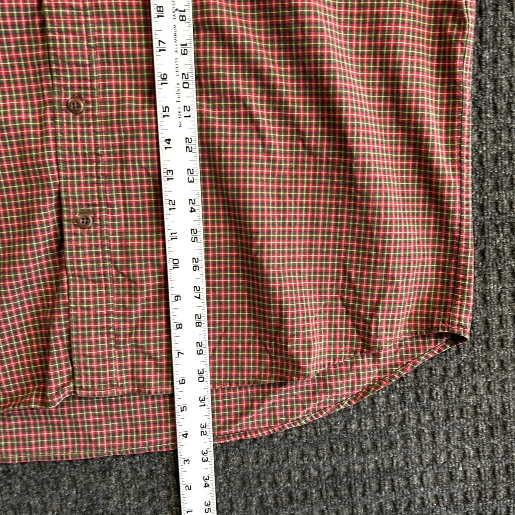 Abercrombie & Fitch Vintage Abercrombie & Fitch Plaid Button-Up Shirt XL Red Green Mens 90s Preppy College Classic y2k Short description Size US XL / EU 56 / 4 - 7 Thumbnail