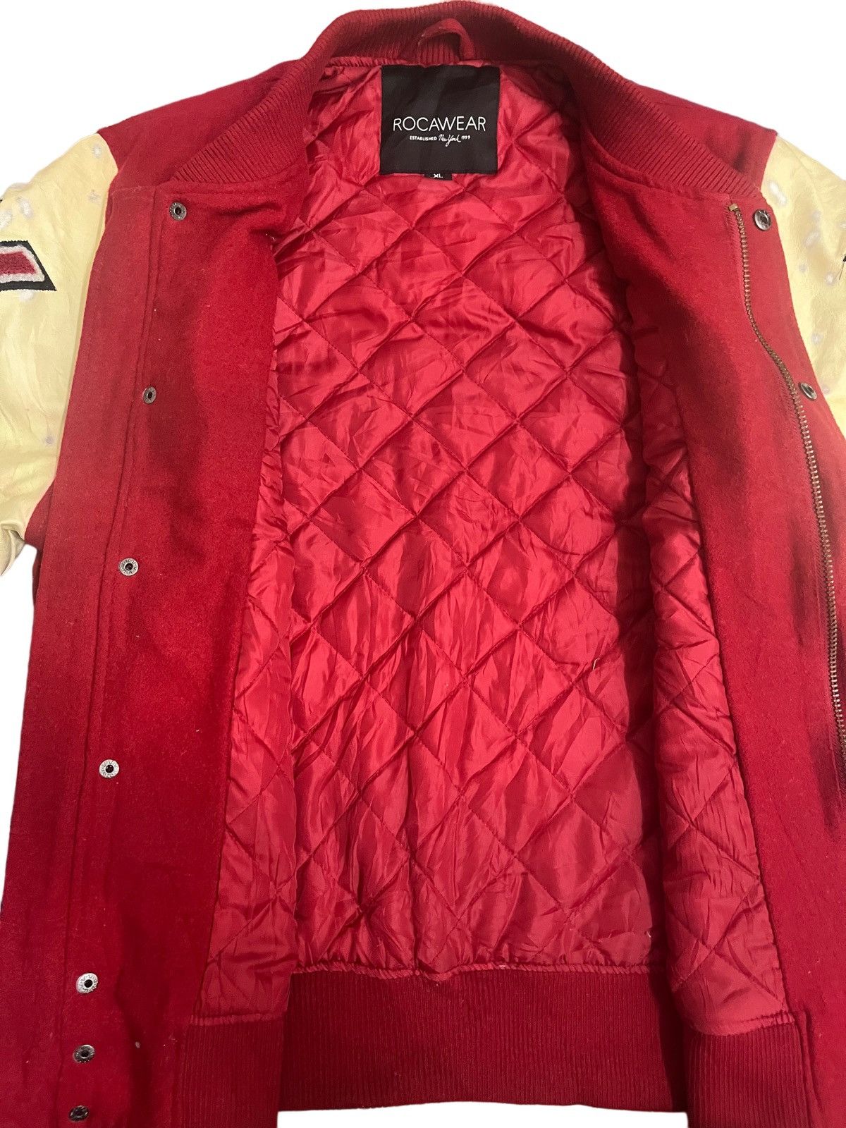 Rocawear × Vintage Rocawear New York Bomber Size US XL / EU 56 / 4 - 6 Thumbnail