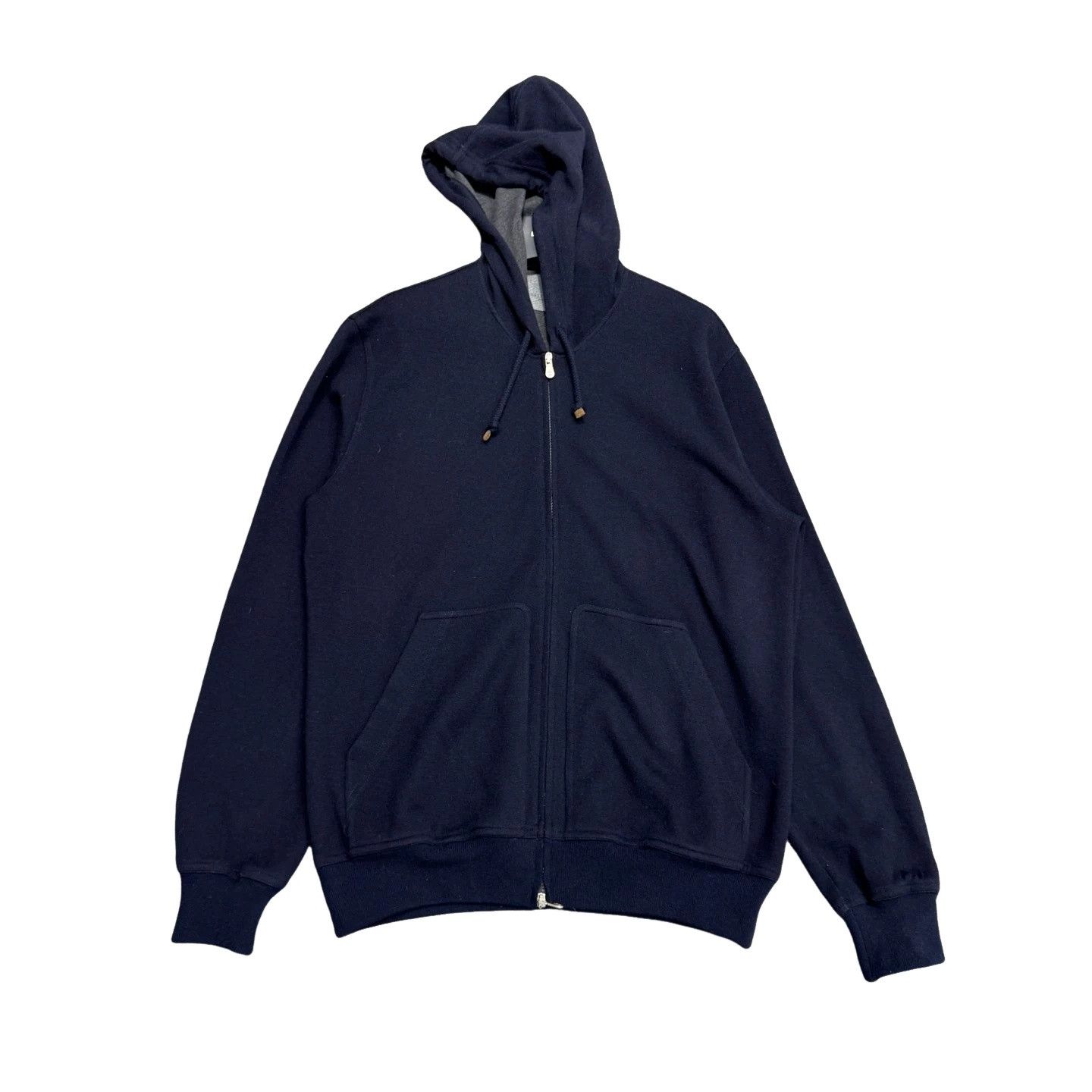 Brunello Cucinelli Brunello Cucinelli Cashmere Blend Zip Hoodie Size L Size US L / EU 52-54 / 3 - 1 Thumbnail