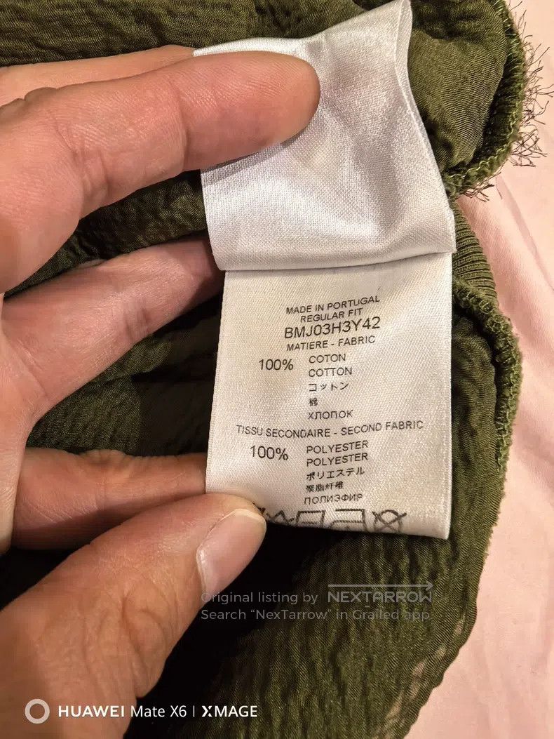 Givenchy Givenchy Military green distressed hooded sweatshirt Size US L / EU 52-54 / 3 - 5 Thumbnail