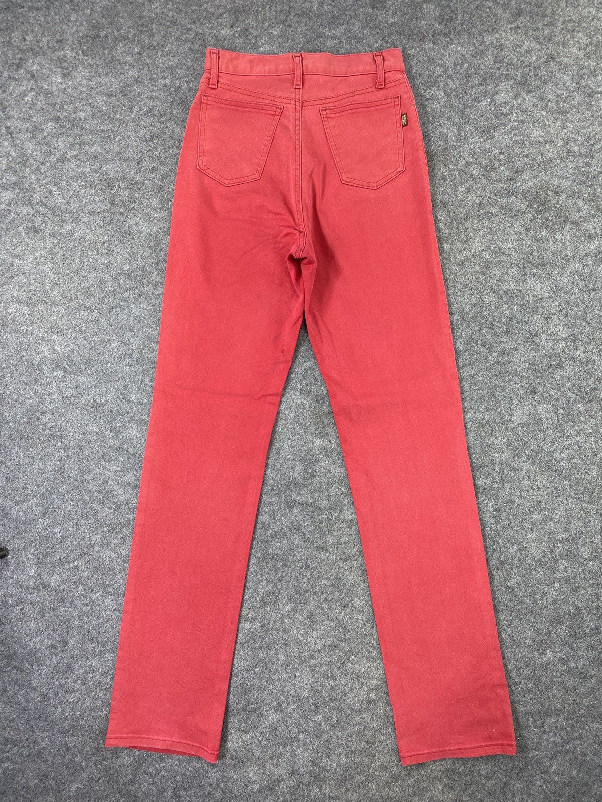 Japanese Brand × Jean Bobson Fit Red Jeans - J1043 Size 24" / US 00 / IT 34 - 4 Thumbnail