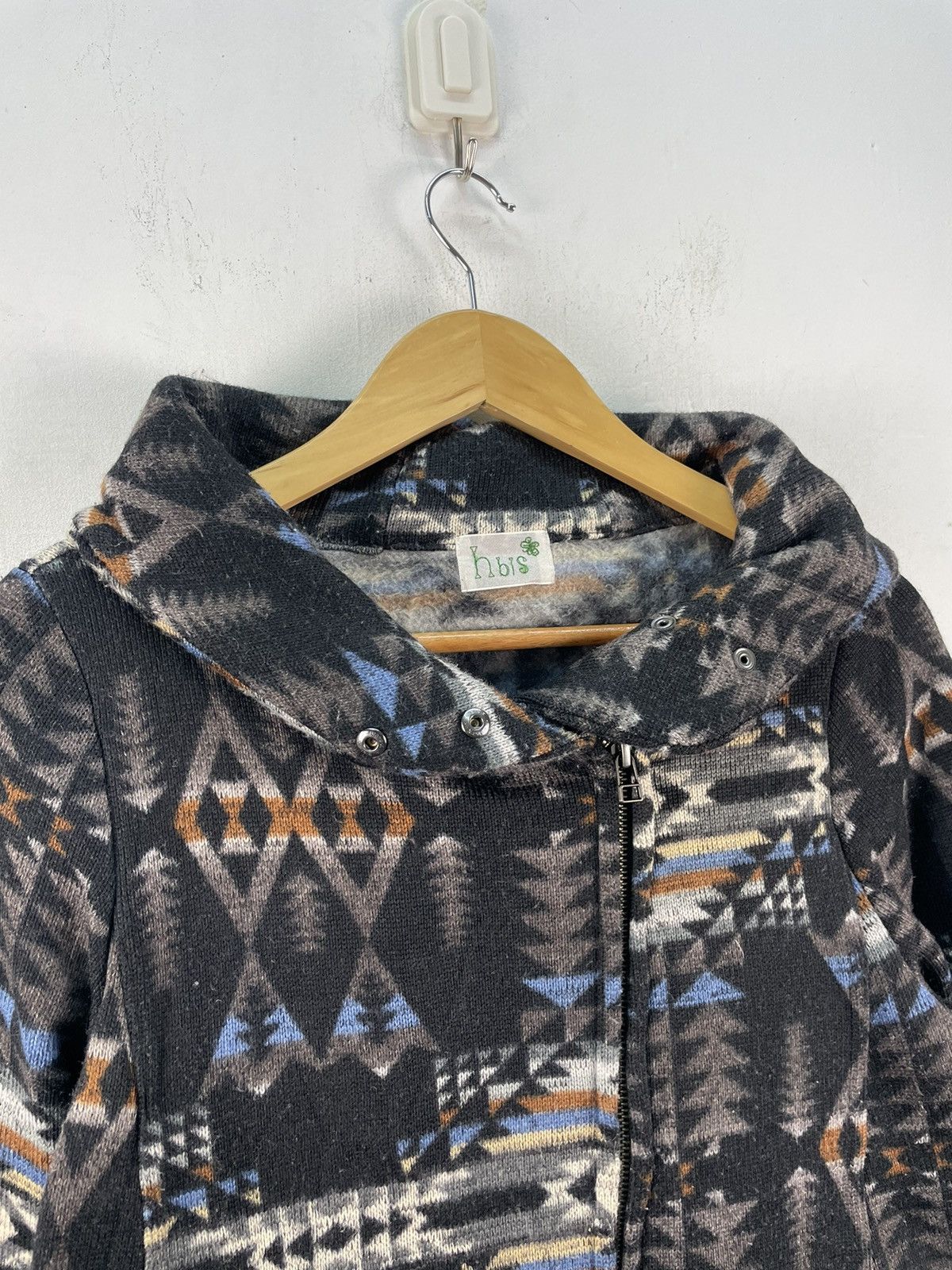Japanese Brand Japanese Brand Native Navajo Women Sweater Coat Shawl Collar Size M / US 6-8 / IT 42-44 - 3 Thumbnail