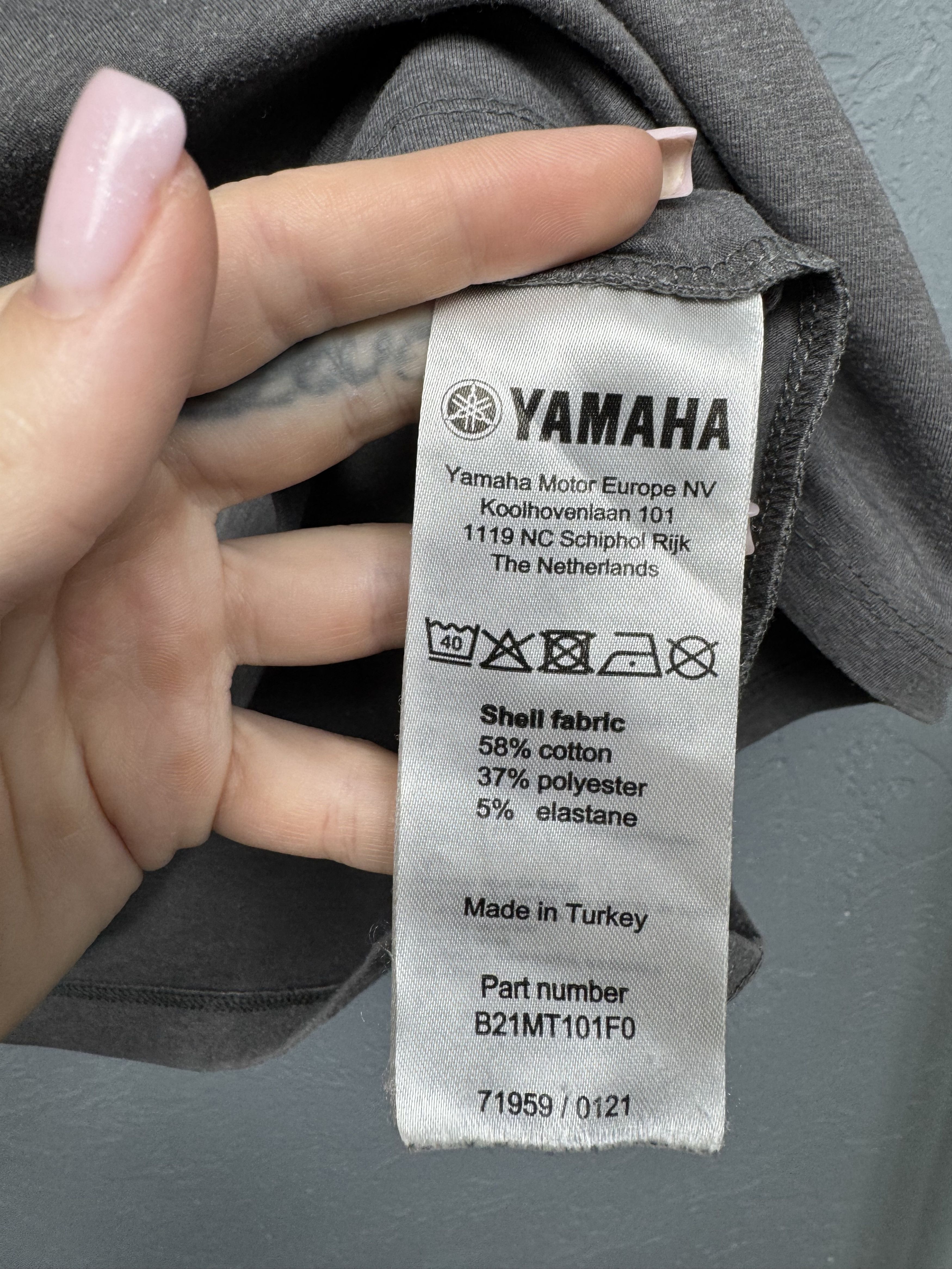 Yamaha Yamaha Mens Crew Neck T-Shirts Moto Racing Biker Size US M / EU 48-50 / 2 - 6 Thumbnail