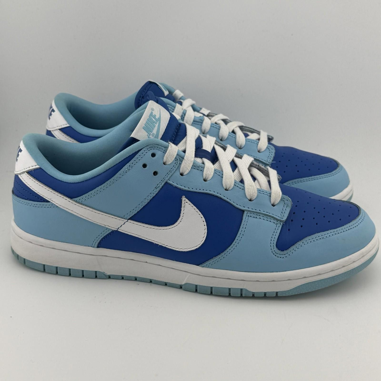Nike Nike Dunk Low Argon Blue Flash US 10 Used OG Box Size US 10 / EU 43 - 3 Thumbnail