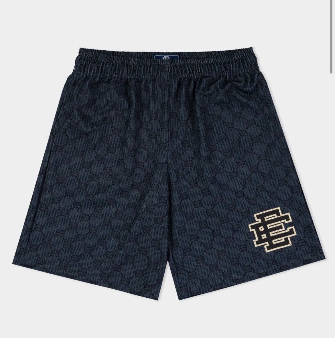 Eric Emanuel Eric Emanuel Gucci Print black shorts medium Size US 30 / EU 46 - 1 Thumbnail