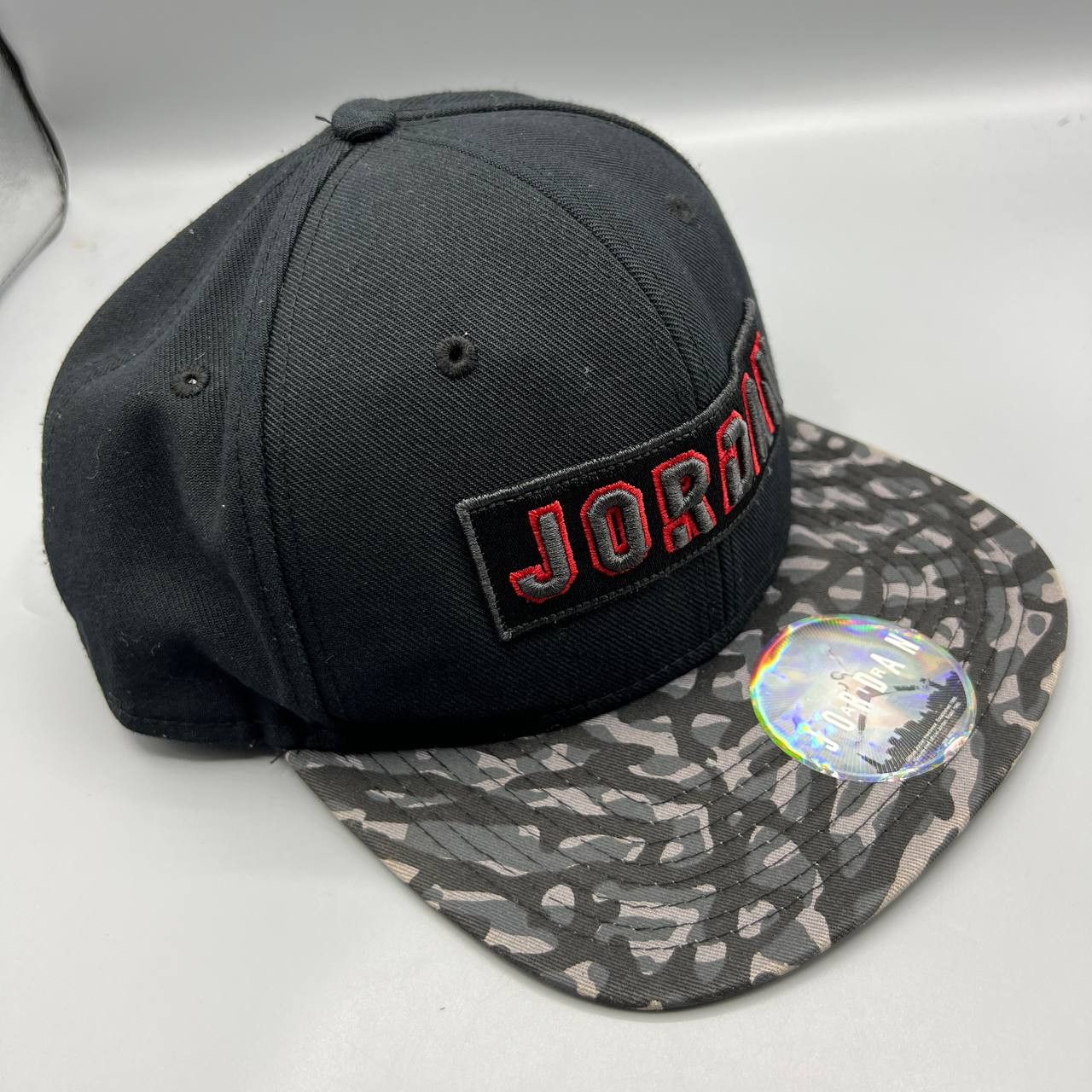 Jordan Brand Air Jordan Hat Men Cement Elephant Jumpman Snap Back Cap Size ONE SIZE - 4 Thumbnail