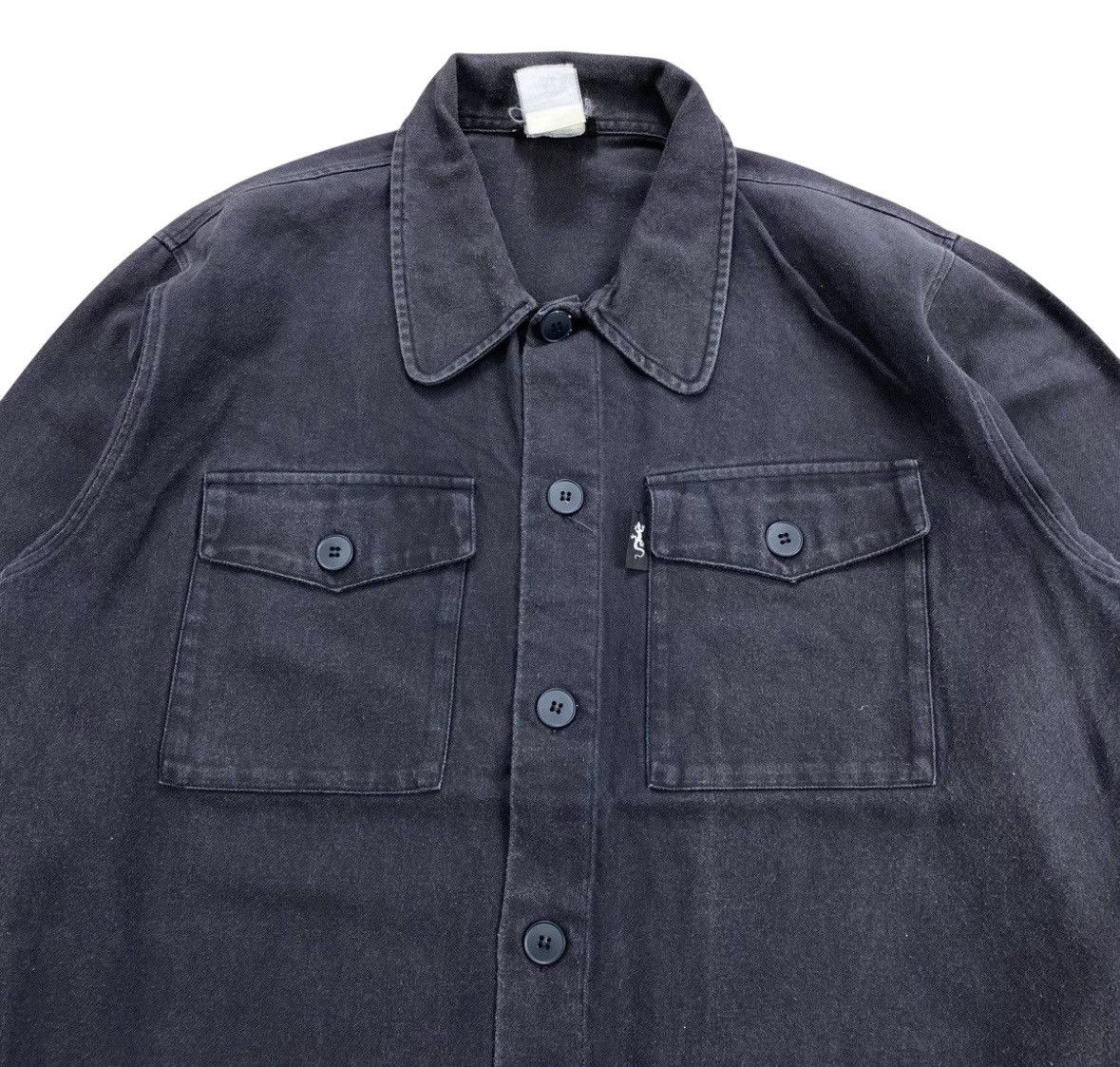 agnes b. 2000s Vintage Agnes B DOUBLE POCKET BUTTON SHIRT Size US M / EU 48-50 / 2 - 2 Thumbnail