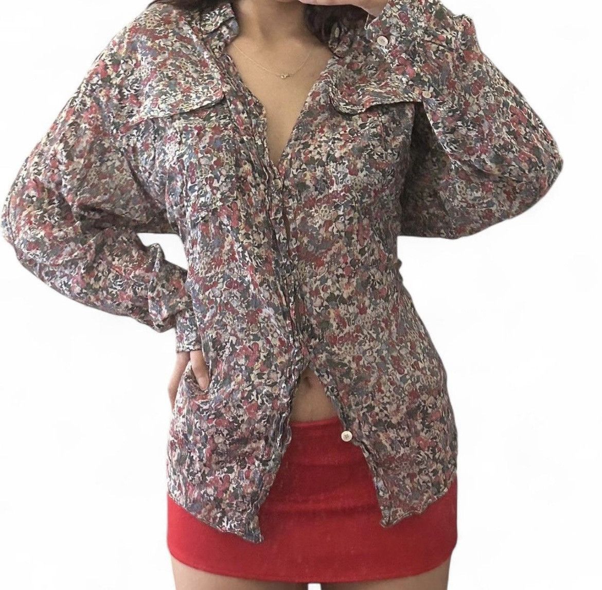 Isabel Marant Floral Button Down