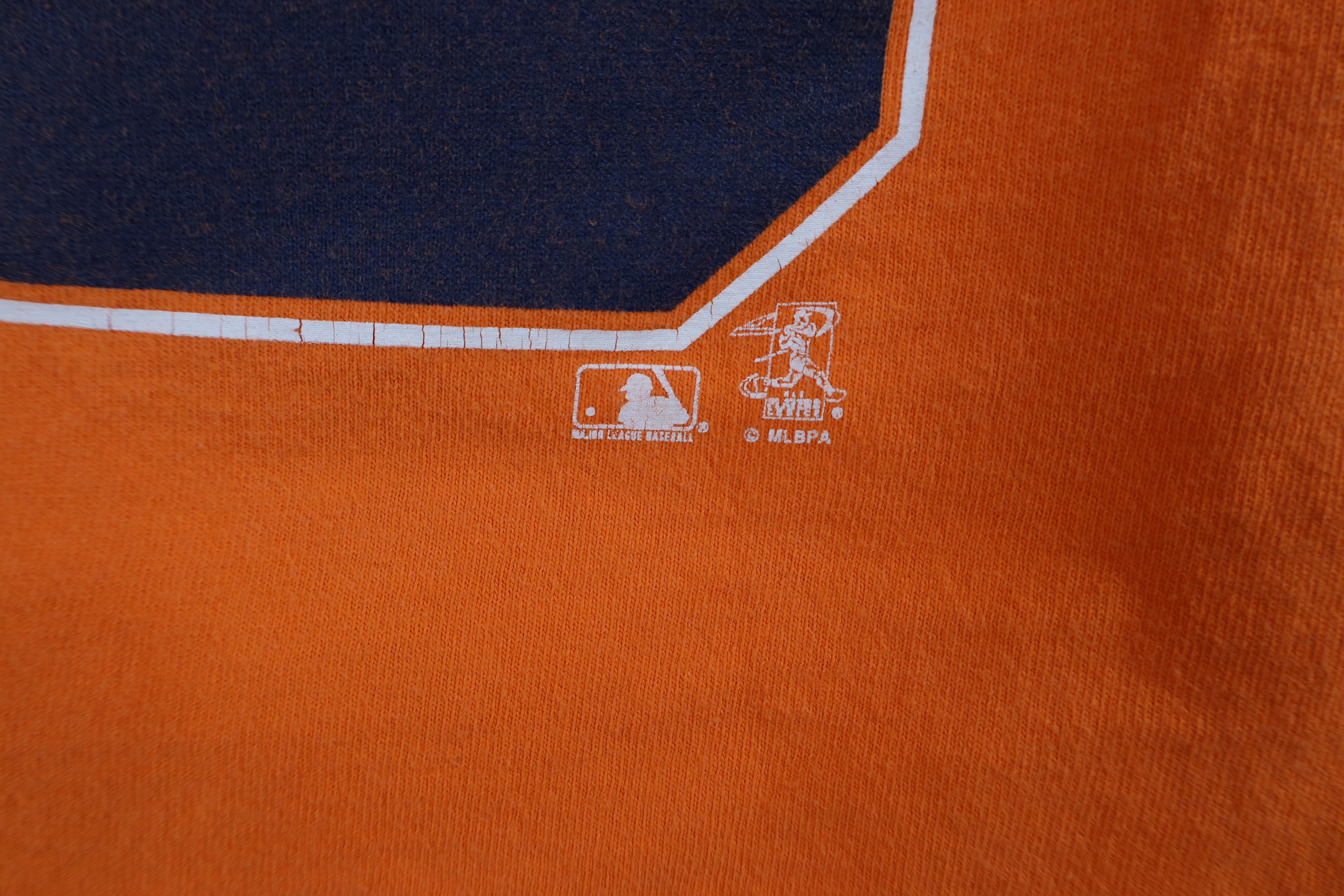 Vintage Vintage Y2K Verlander Detroit Tigers Baseball T-Shirt Orange Size US M / EU 48-50 / 2 - 11 Thumbnail