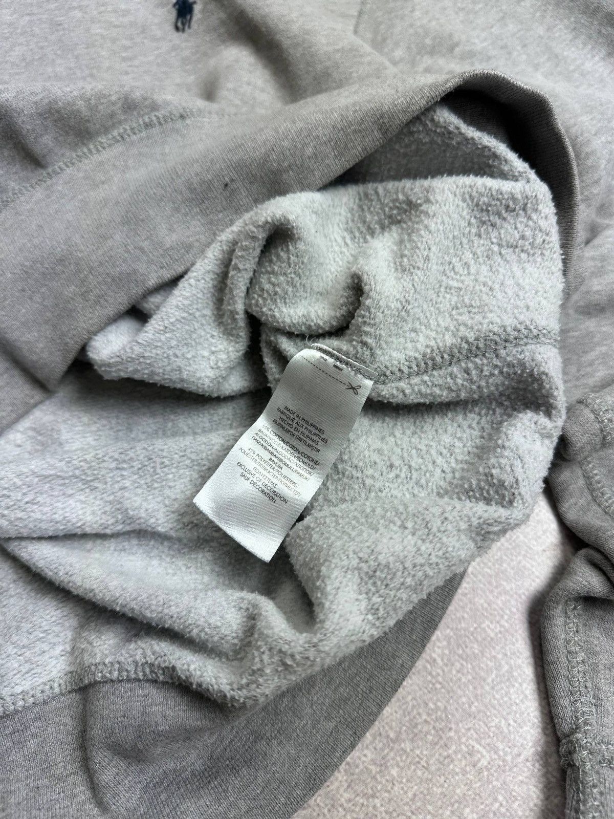 Polo Ralph Lauren Vintage Polo Ralph Lauren Grey Boxy Sweatshirt Y2K XL Size US XL / EU 56 / 4 - 7 Thumbnail
