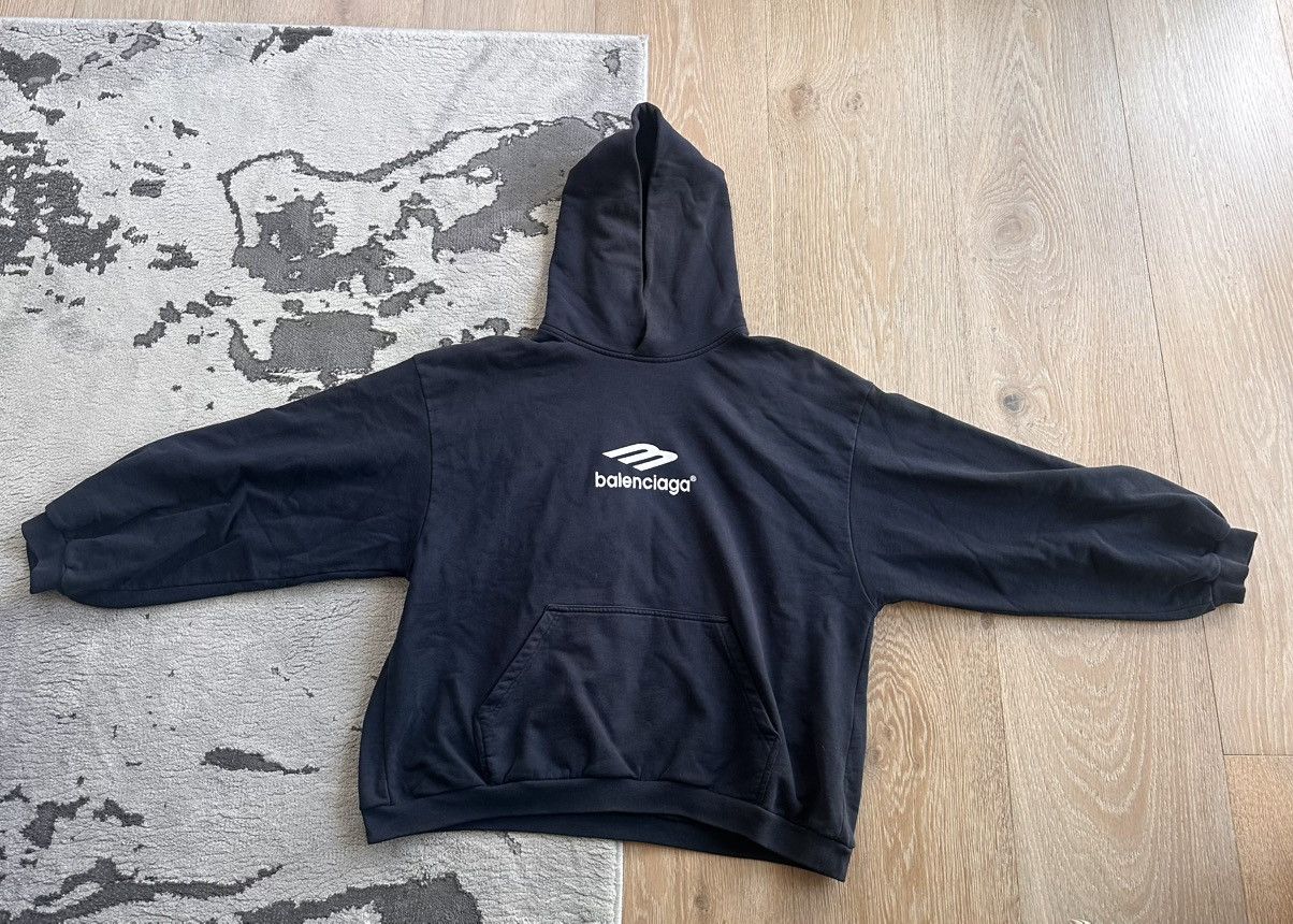 Balenciaga 3B logo hoodie