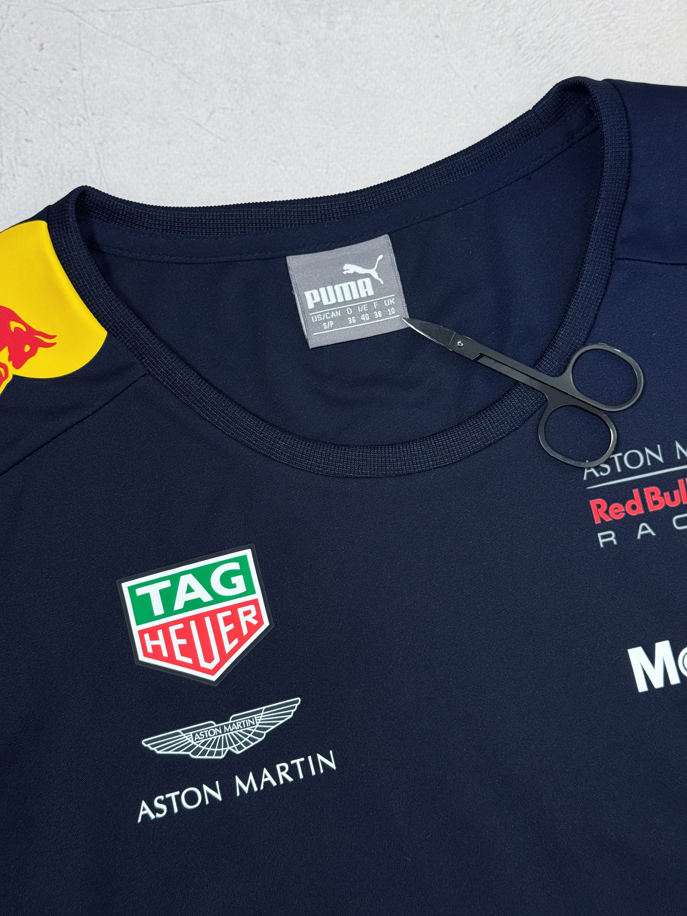 Puma × Red Bull Puma & Red Bull T-Shirt Aston Martin Racing F1 Esso Mobil1 Size S / US 4 / IT 40 - 15 Thumbnail