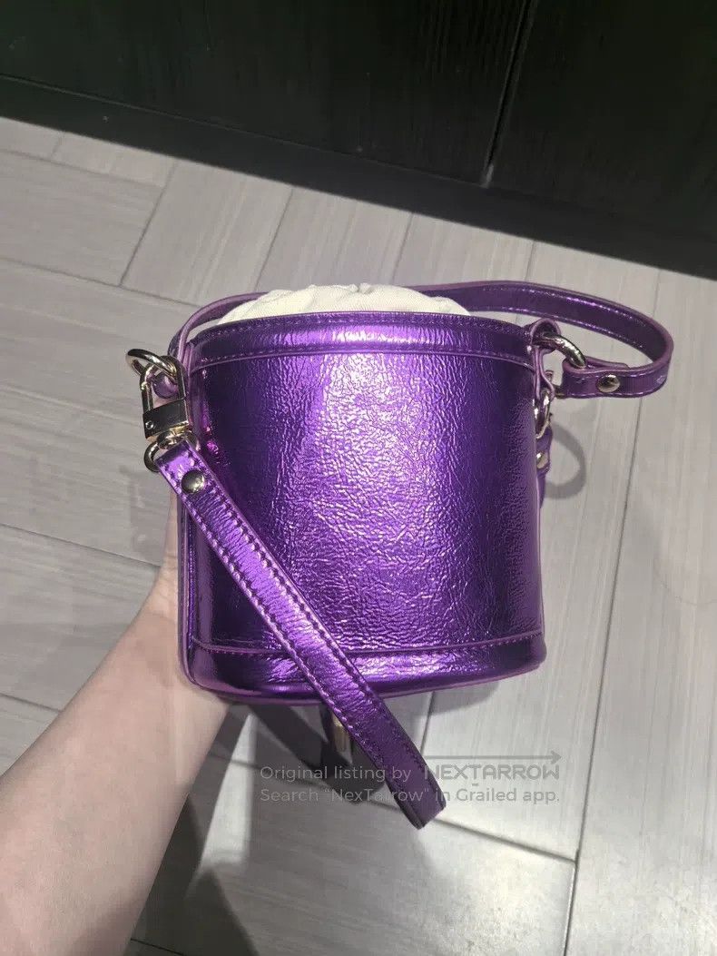 Vivienne Westwood Vivienne Westwood size os Bucket Bag, Purple Metallic Shine Size ONE SIZE - 3 Thumbnail