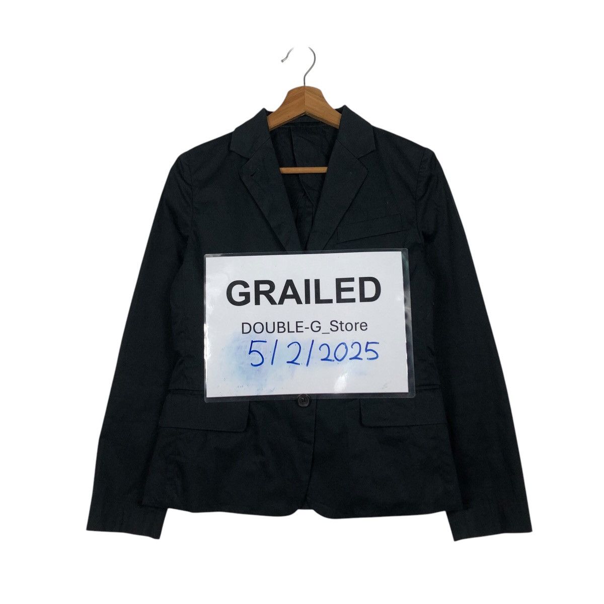 Margaret Howell 📌Rich Black Chore Worker Jacket Margaret Howell Size US M / EU 48-50 / 2 - 1 Thumbnail