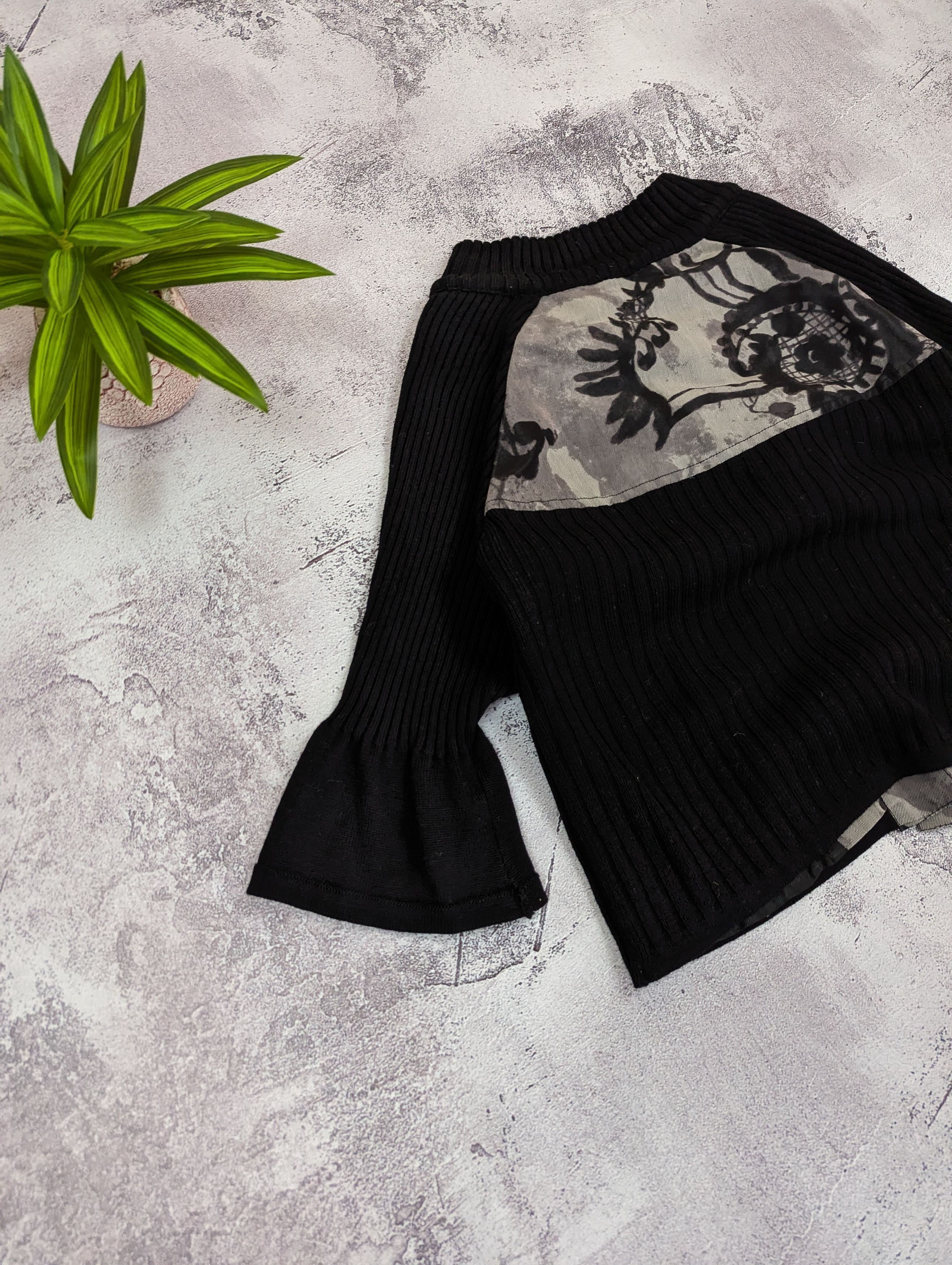 Vintage VTG Carla Du Nord Avant Garde Knit Cardigan 36 Size XS / US 0-2 / IT 36-38 - 18 Thumbnail
