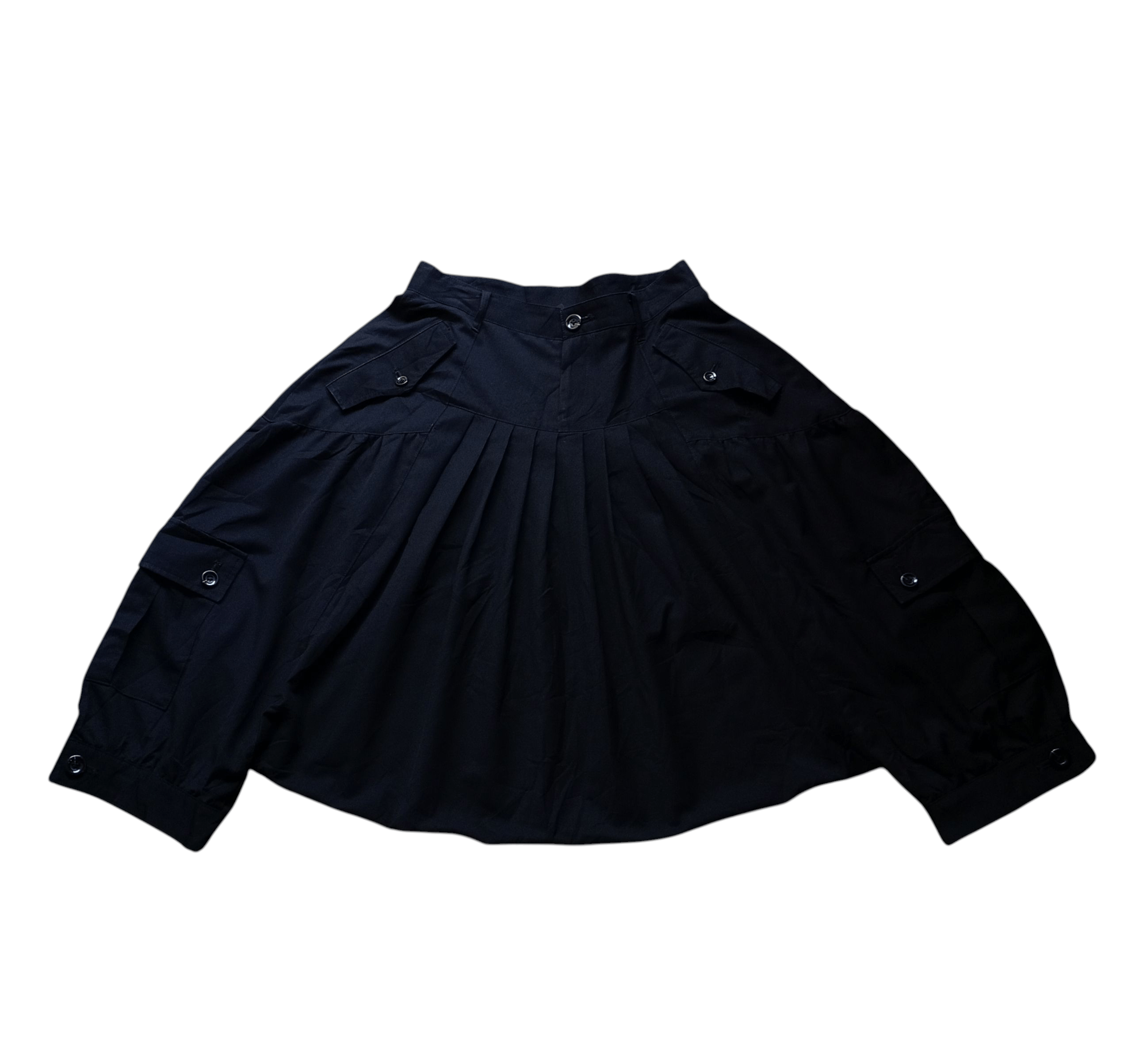 Japanese Brand 2000s Gadged Grow Sarouel Pants style Comme des garcons Size 29" - 7 Thumbnail