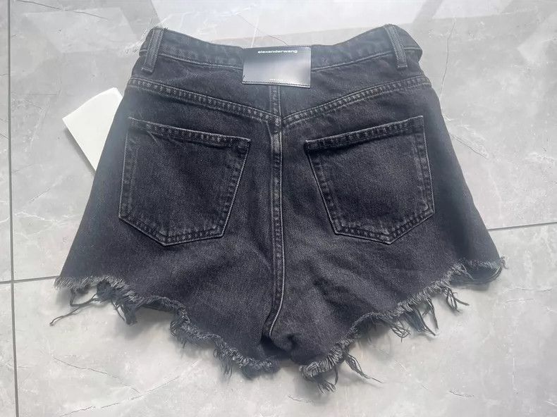 Alexander Wang Alexander Wang High-Waist Denim Shorts- Size 25" / US 0 / IT 36 - 4 Thumbnail