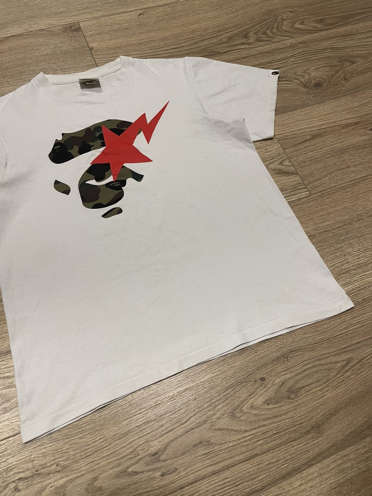 Bape Bape Sta By Bathing Ape White 1st Camo T-Shirt Size US M / EU 48-50 / 2 - 3 Thumbnail