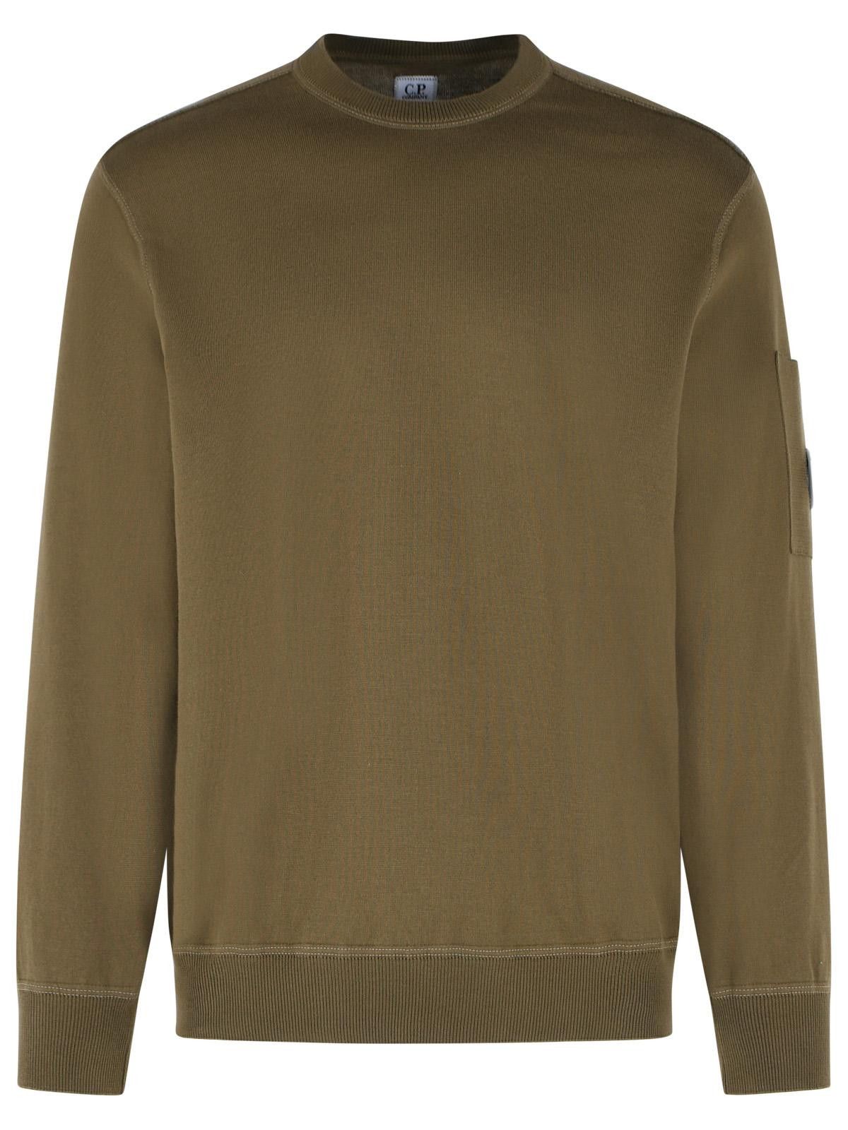 C.P. Company C.P. COMPANY Green Cotton Sweater Size US M / EU 48-50 / 2 - 1 Thumbnail