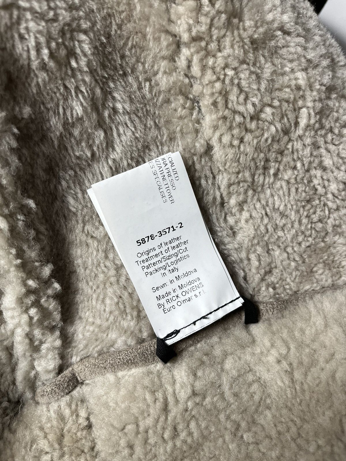 Rick Owens Rick Owen’s Sphinx F/W 15 Leather Jacket Size M / US 6-8 / IT 42-44 - 17 Thumbnail