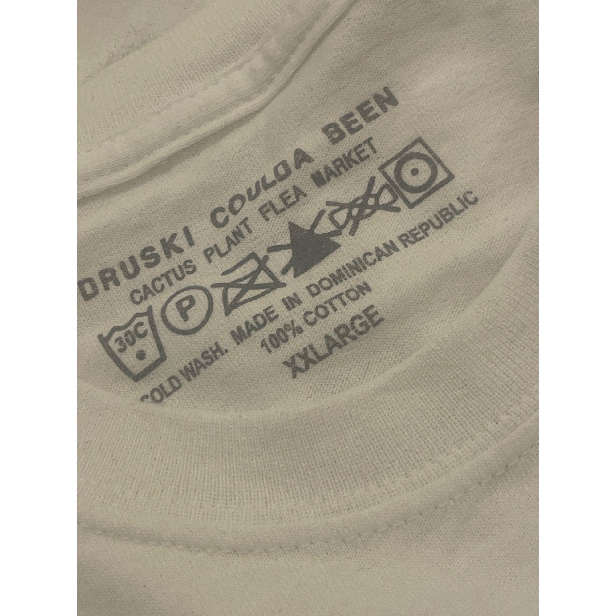 Cactus Plant Flea Market NEW DRUSKI x CACTUS PLANT FLEA MARKET COULDA BEEN TEE SZ 2XL Size US XXL / EU 58 / 5 - 6 Thumbnail