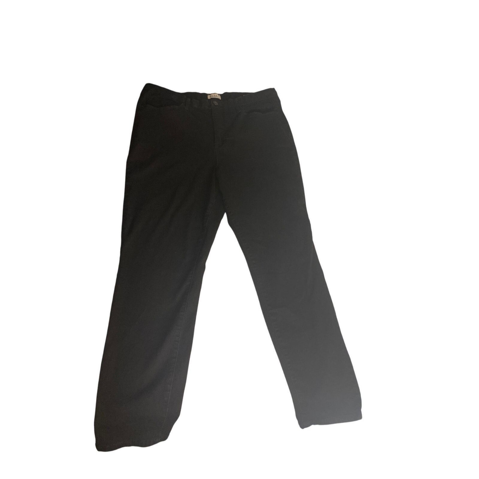 Other Nicole Miller New York Black Straight Leg Pants Plus Size 16 Size 38" / US 16 / IT 52 - 2 Thumbnail