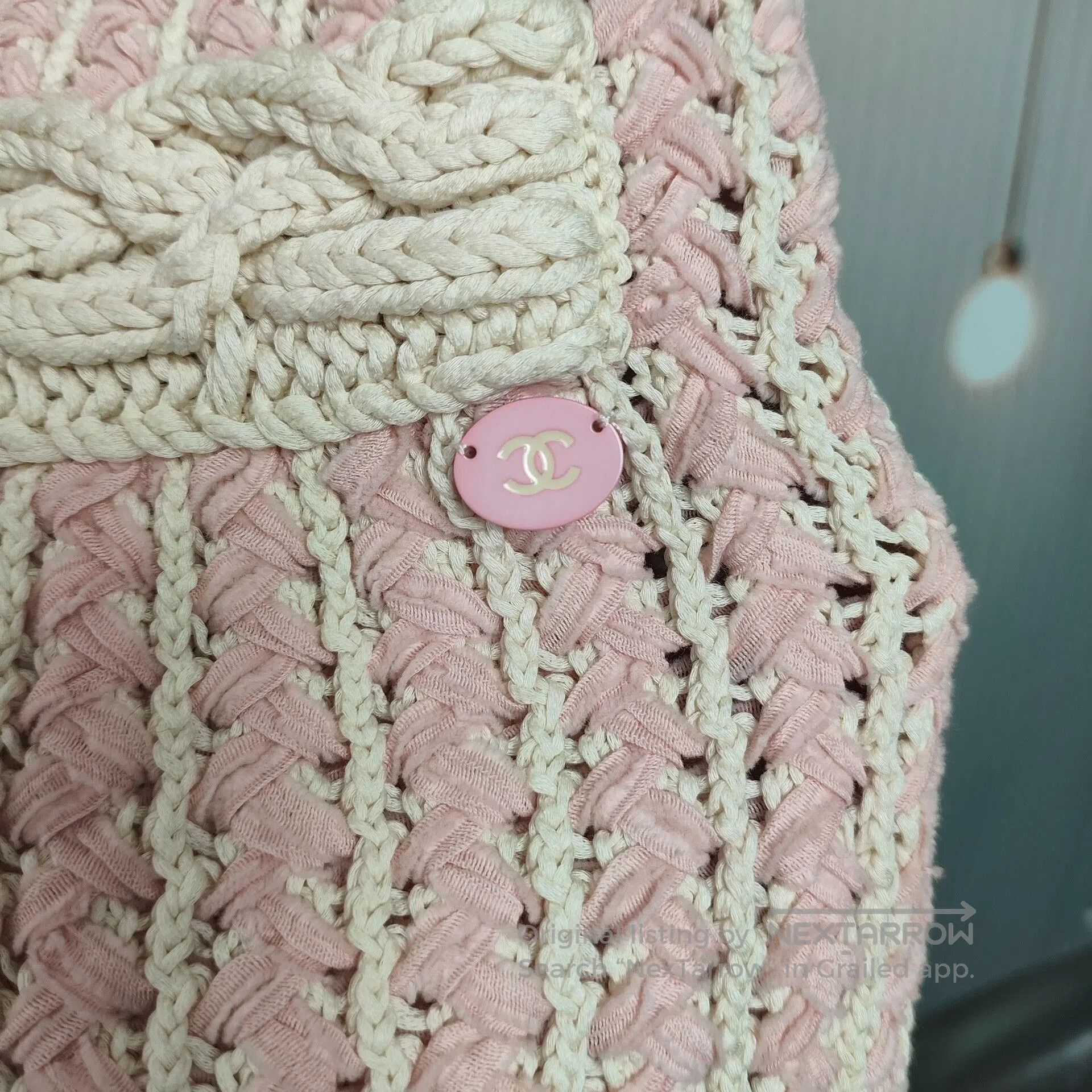 Chanel Chanel 18P Spring Summer Knit Cardigan. Size XS / US 0-2 / IT 36-38 - 3 Thumbnail
