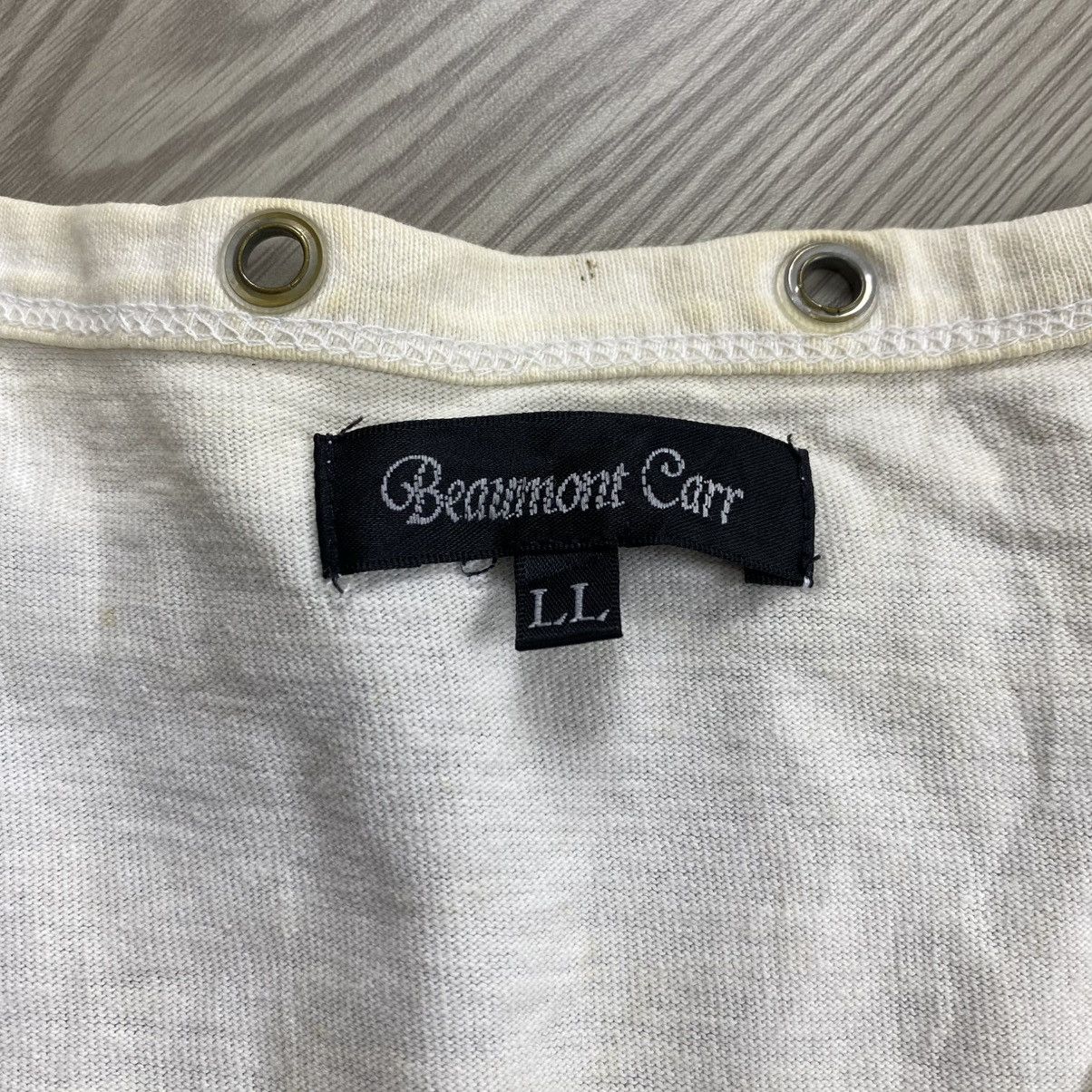 Le Grande Bleu (L.G.B.) 2000s Beamount Carr Double Layers Vkeii Lace Up Longsleeve Size US L / EU 52-54 / 3 - 5 Thumbnail