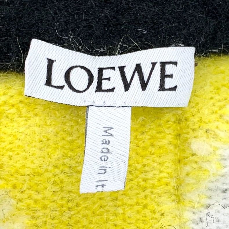 Loewe Loewe Patchwork-print long-sleeve knitted cardigan Size S / US 4 / IT 40 - 6 Thumbnail