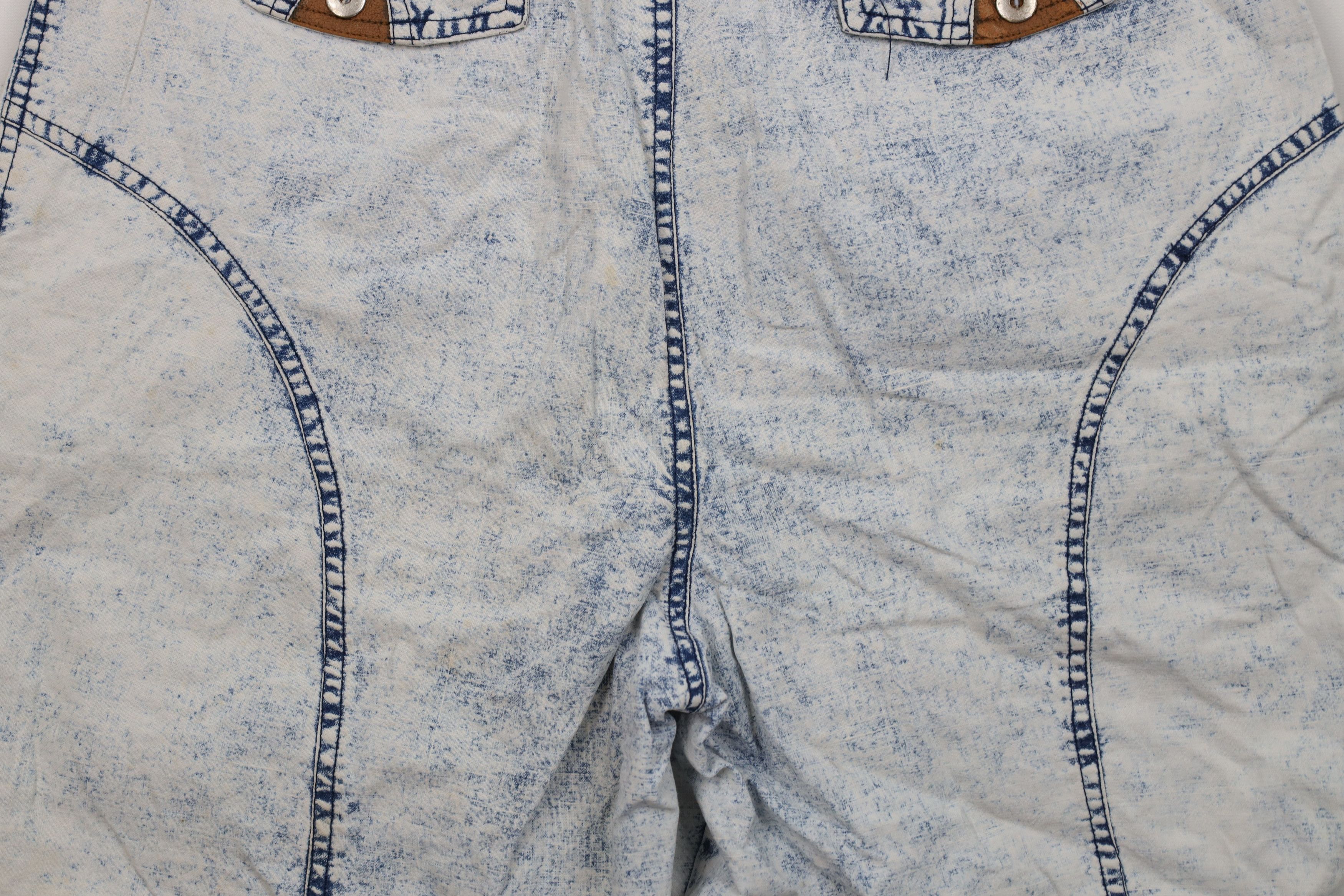 Vintage Vintage 80s 90s Streetwear Acid Wash Skateboard Shorts Size US 32 / EU 48 - 12 Thumbnail