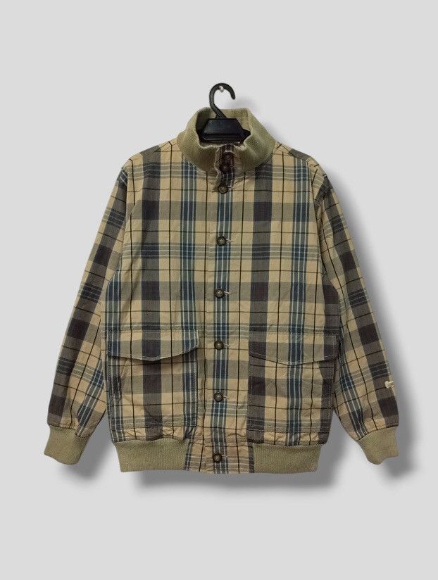 Vintage × Woolrich Woolen Mills A02 Vintage Woolrich Checkered Button Up Jacket Size US L / EU 52-54 / 3 - 1 Thumbnail
