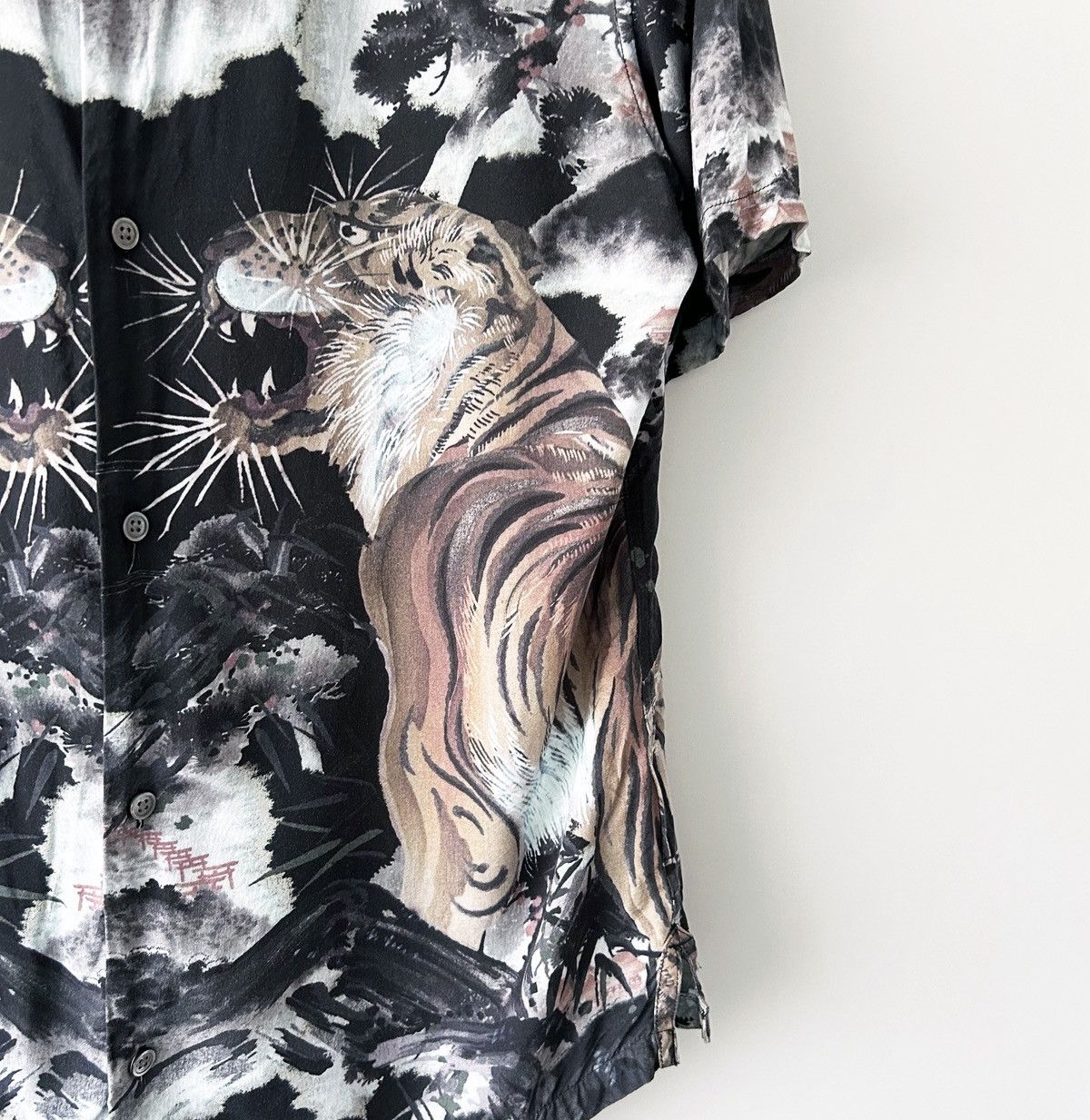 Allsaints All Saints gobi shirt hawaiian tiger Size US S / EU 44-46 / 1 - 4 Thumbnail