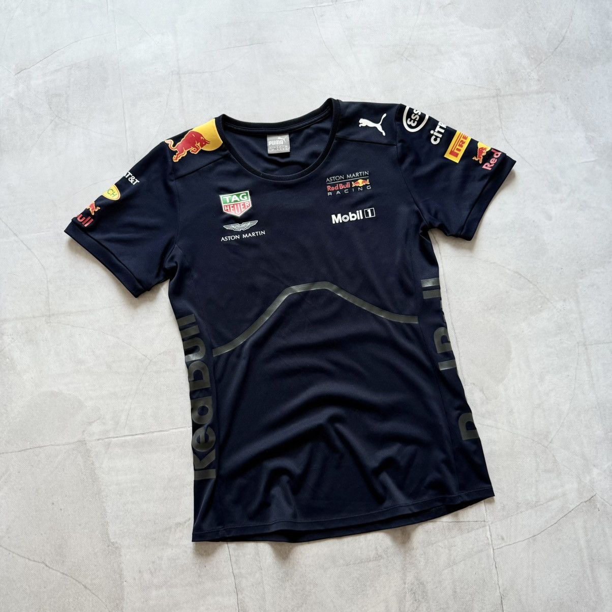 Red Bull Red Bull Puma Formula 1 Ferrari Mercedes Shirt Jersey Y2K Size US S / EU 44-46 / 1 - 1 Thumbnail