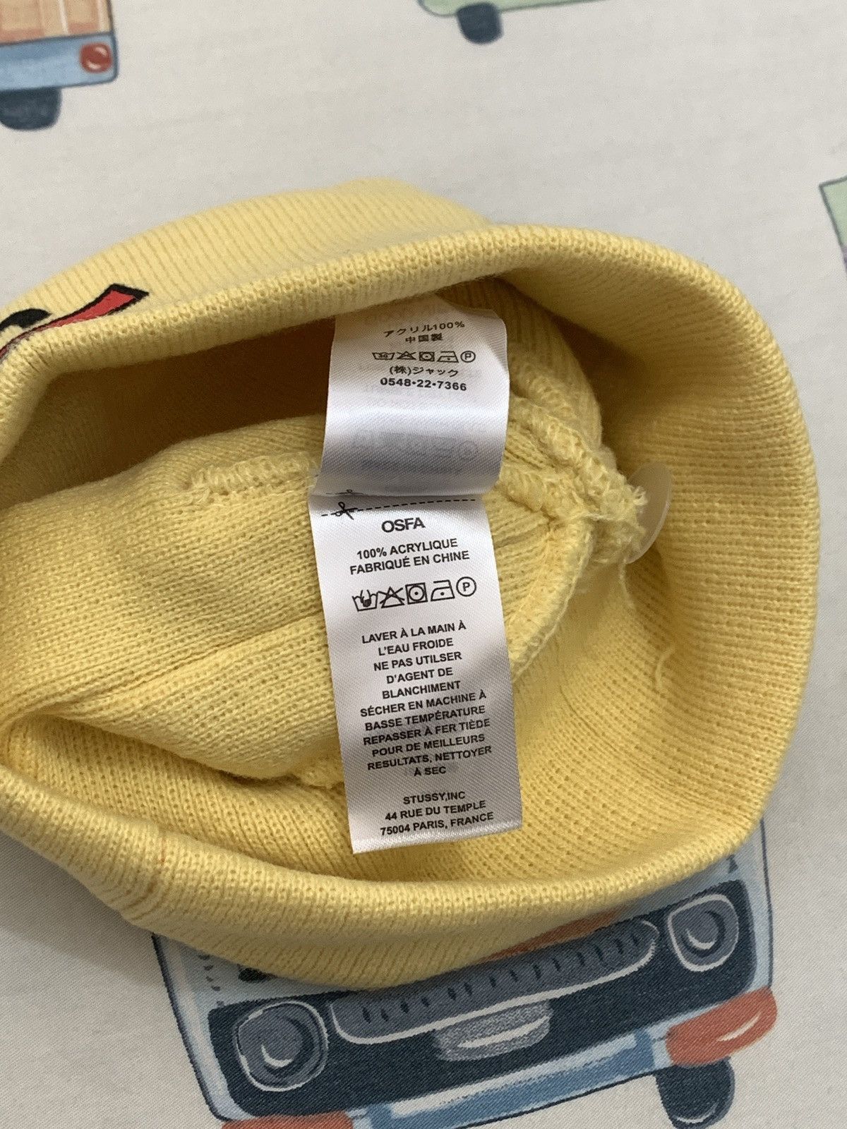 Stussy Beanie Stussy Mixed Logo Skullcap Size ONE SIZE - 6 Thumbnail
