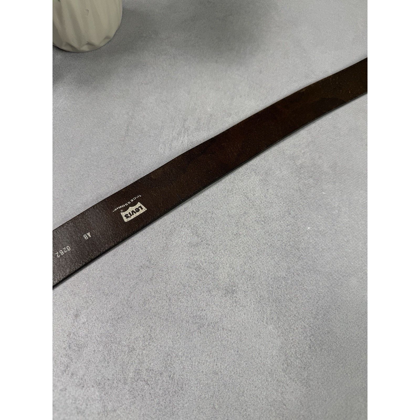 Levi's Vintage Levis Belt Logo Leather Men Brown Size 90/36 Size 36 - 10 Thumbnail