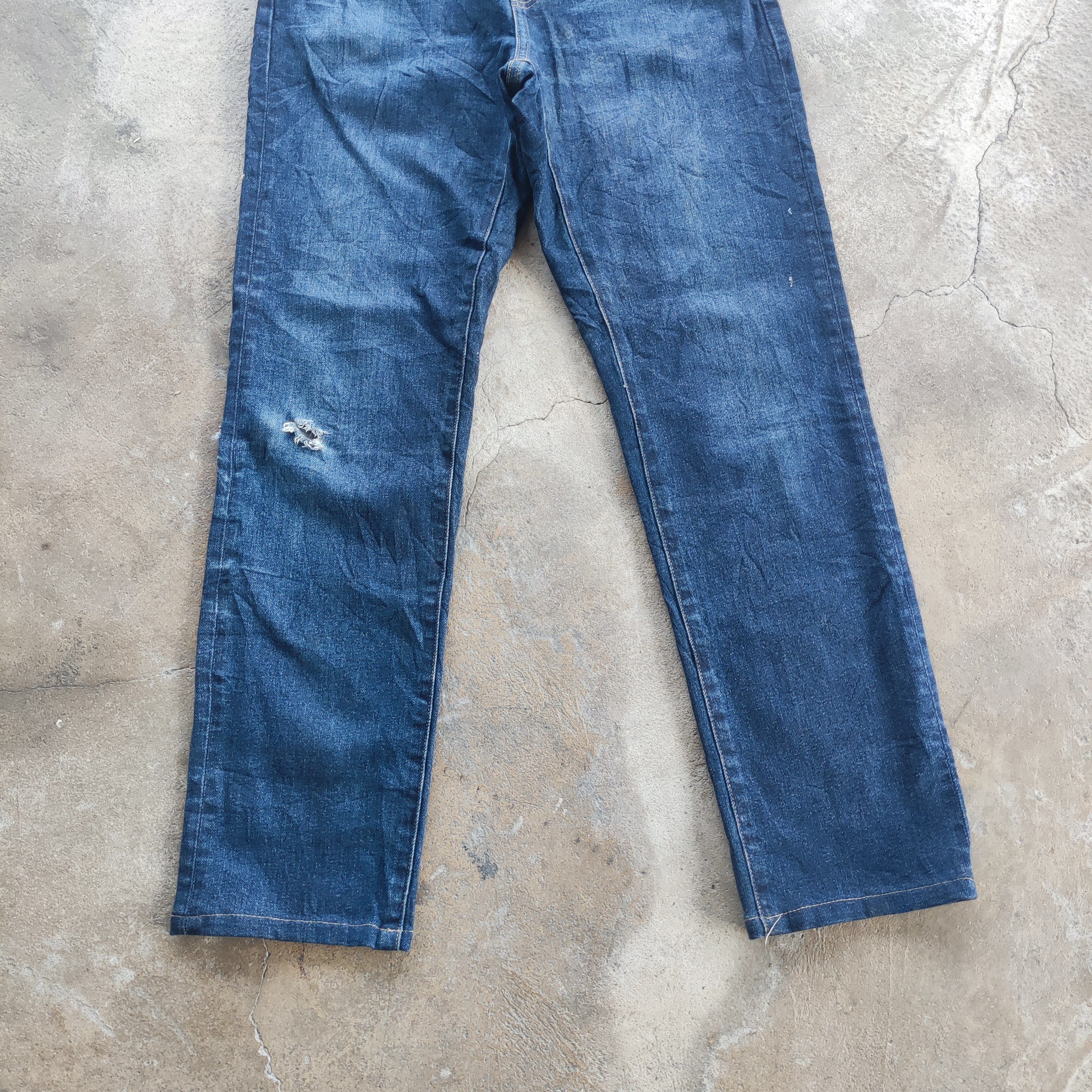 Japanese Brand Vintage Japanese Brand Distressed Jeans Ripped pants Size US 32 / EU 48 - 4 Thumbnail