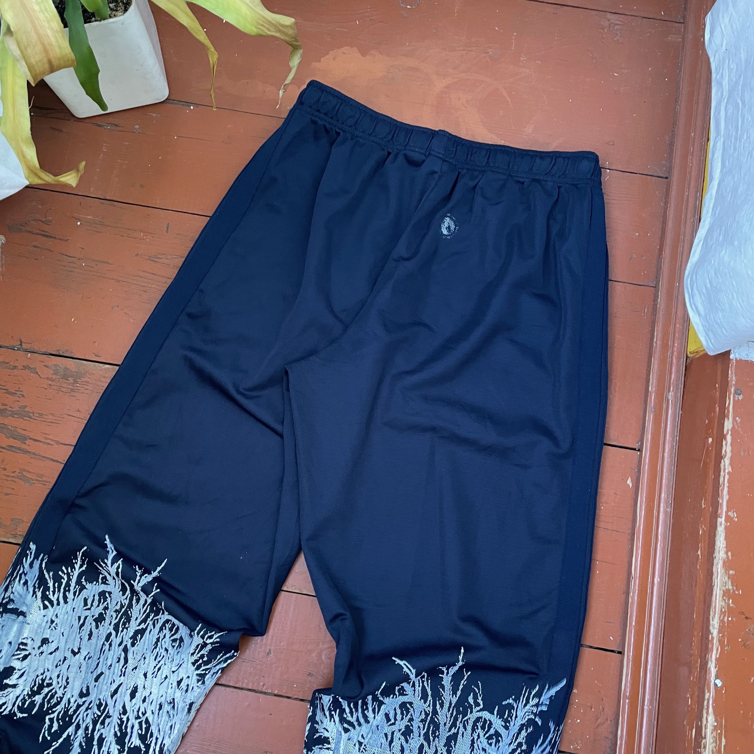 Nike Nike Custom pants grunge alt ptint knee opium y2k faded Size US 34 / EU 50 - 11 Thumbnail