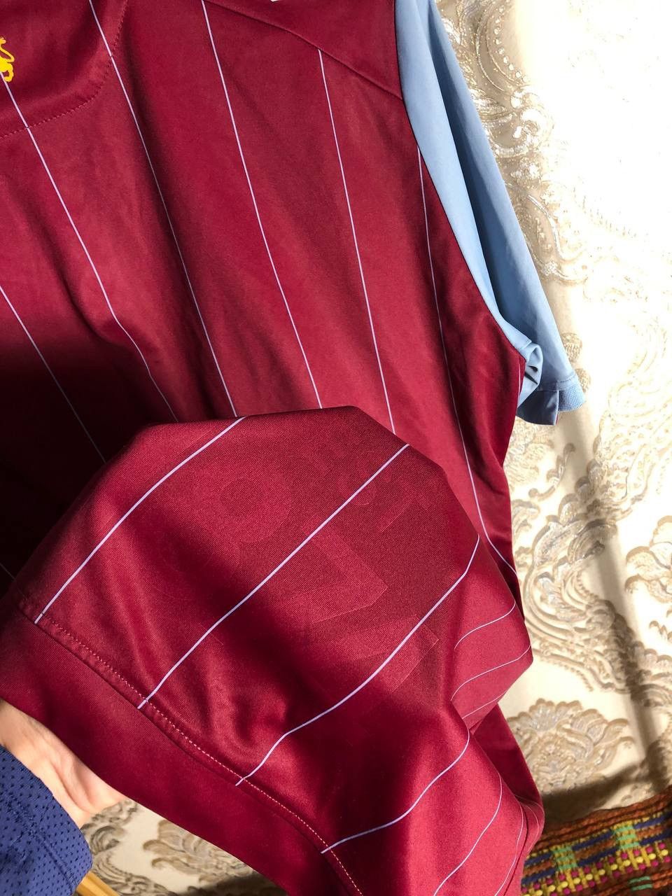 Macron × Vintage VERY RARE MACRON FC ASTON VILLA ENGLAND SOCCER JERSEY RETRO Size US XXL / EU 58 / 5 - 10 Thumbnail