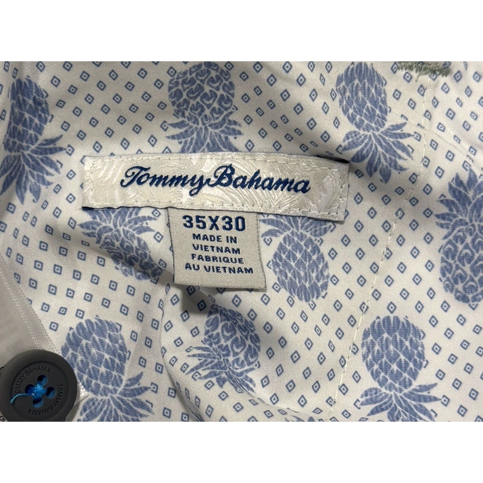 Tommy Bahama Tommy Bahama Pants Flat Front On Par IslandZone® 35 X 30 Green Regular Men's 29.5" Inseam Chino Size US 35 - 6 Thumbnail
