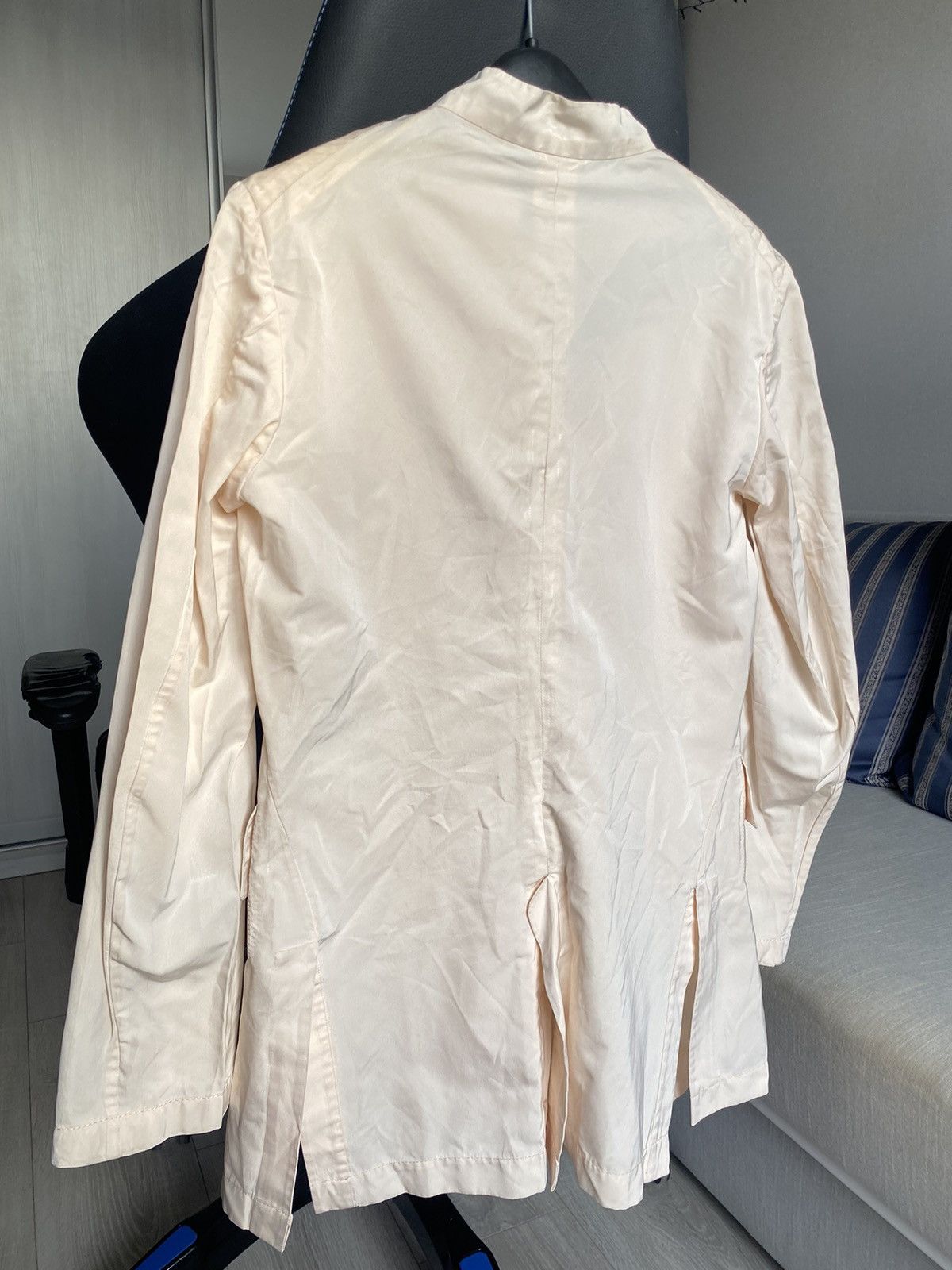 Jil Sander Jil sander silk blazer jacket cream 36 Size S / US 4 / IT 40 - 10 Thumbnail